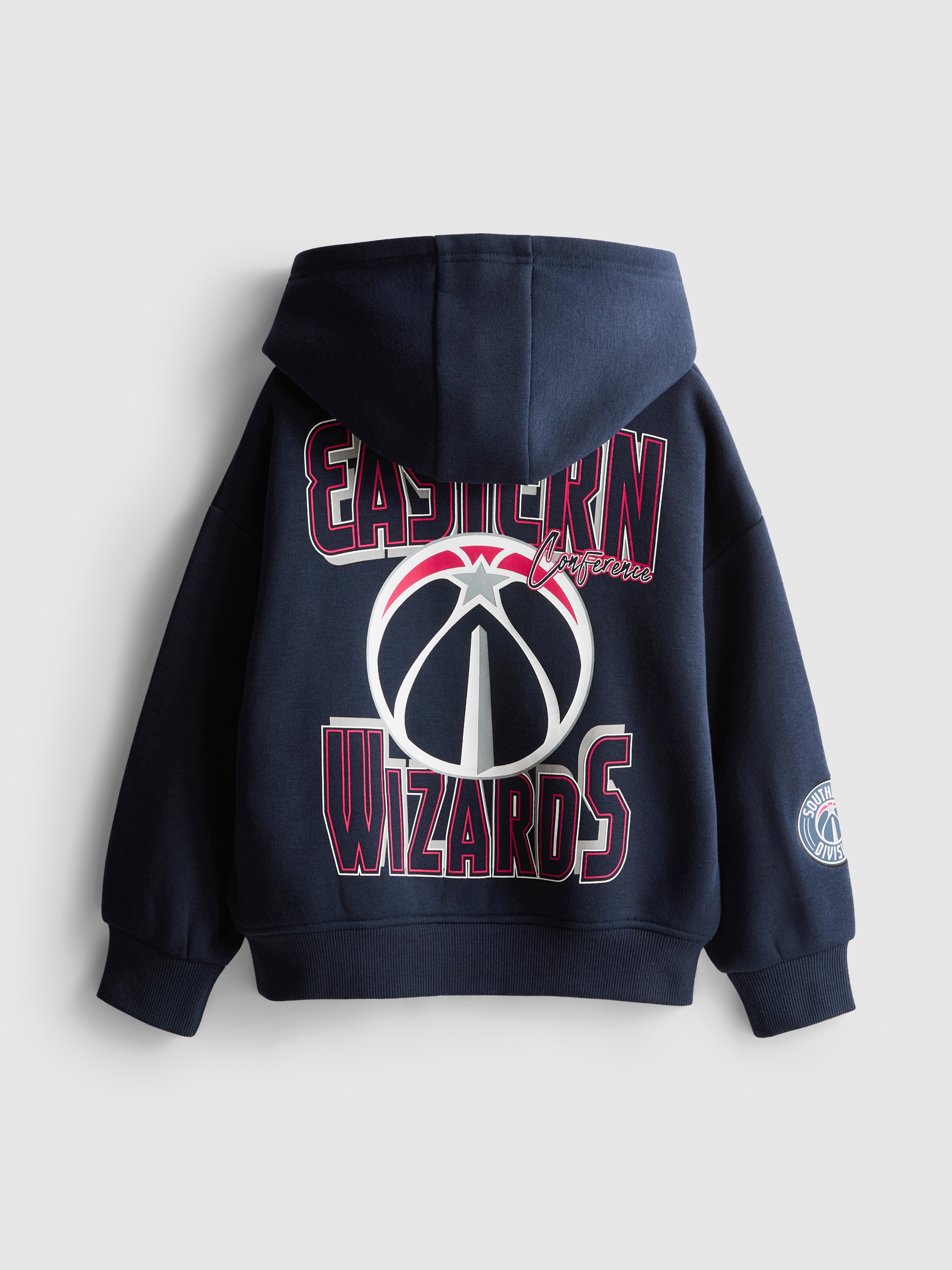 1-14yrs | NBA Washington Wizards Cotton-Rich Hoodie