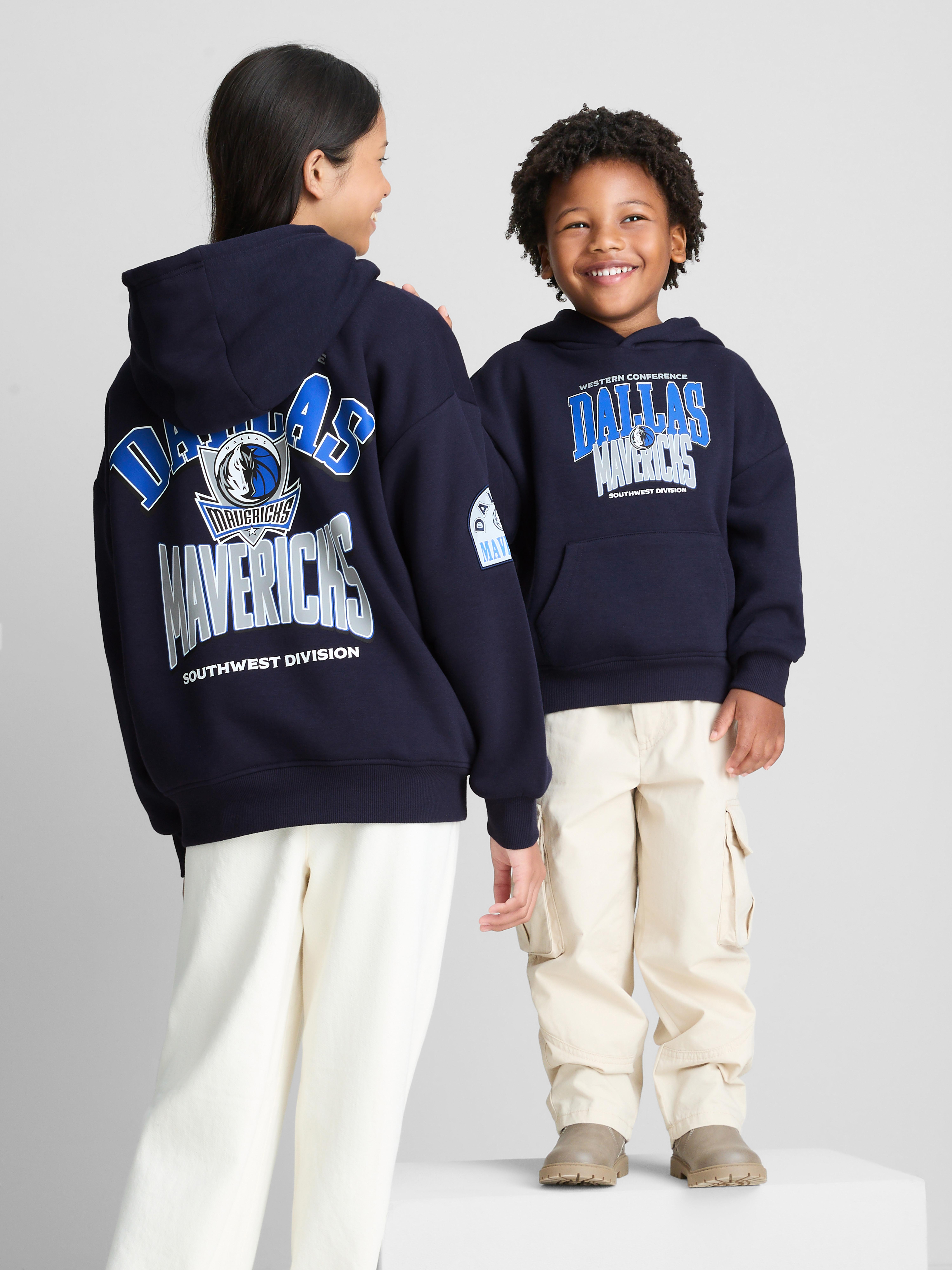1-14yrs | NBA Dallas Mavericks Cotton-Rich Hoodie