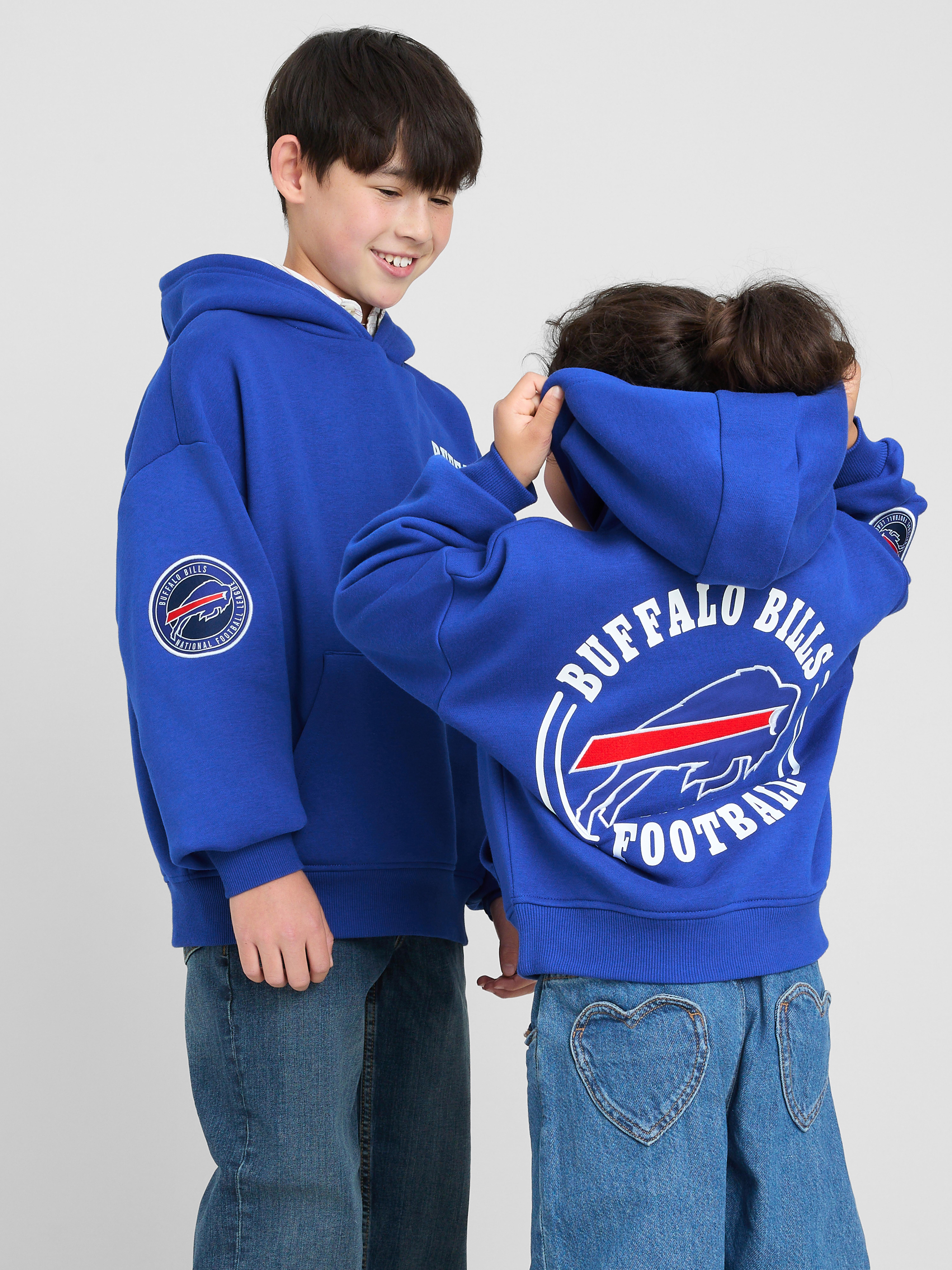 1-14yrs | NFL Buffalo Bills Cotton-Rich Hoodie
