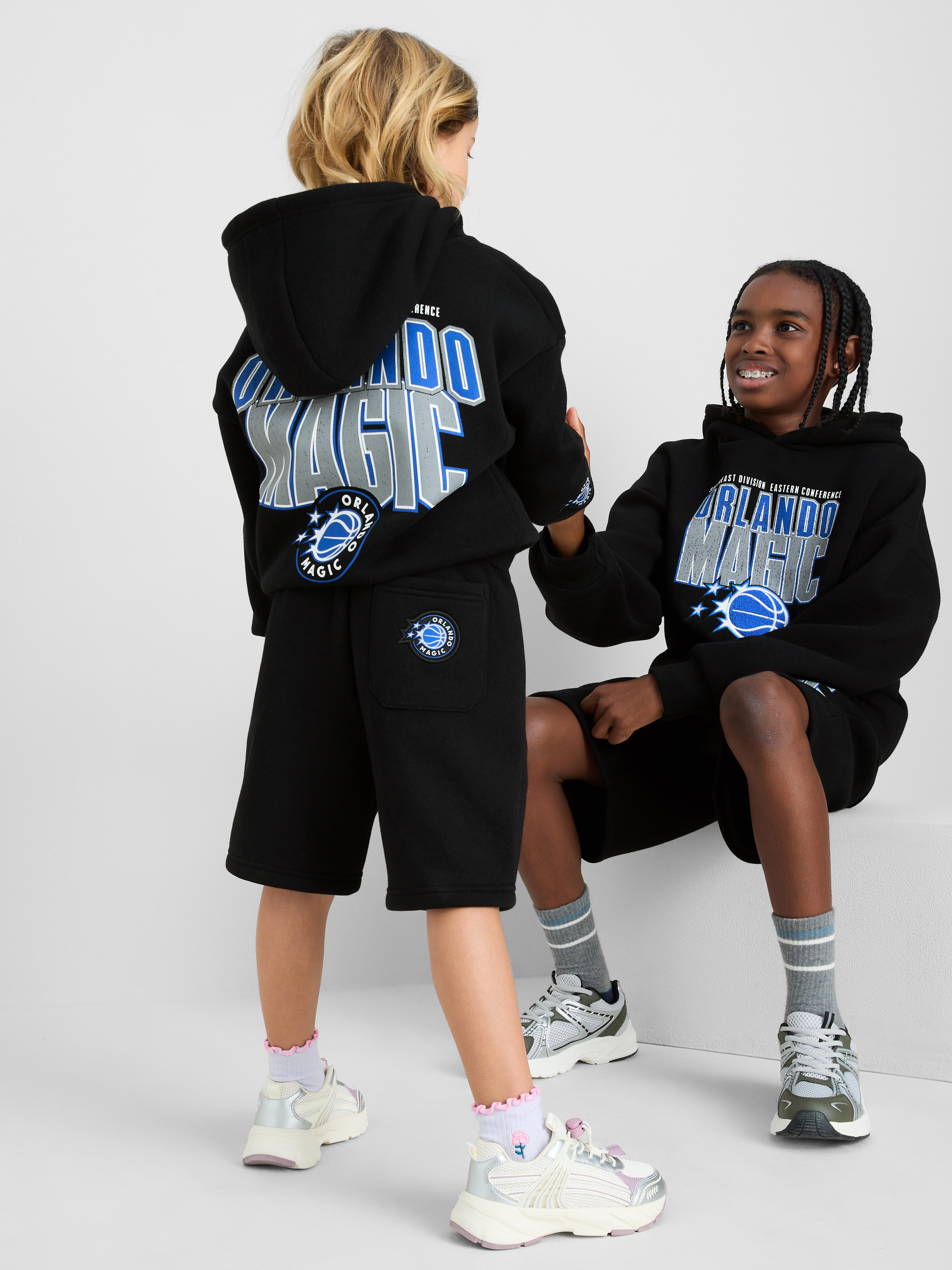 1-14yrs | NBA Orlando Magic Cotton-Rich Shorts