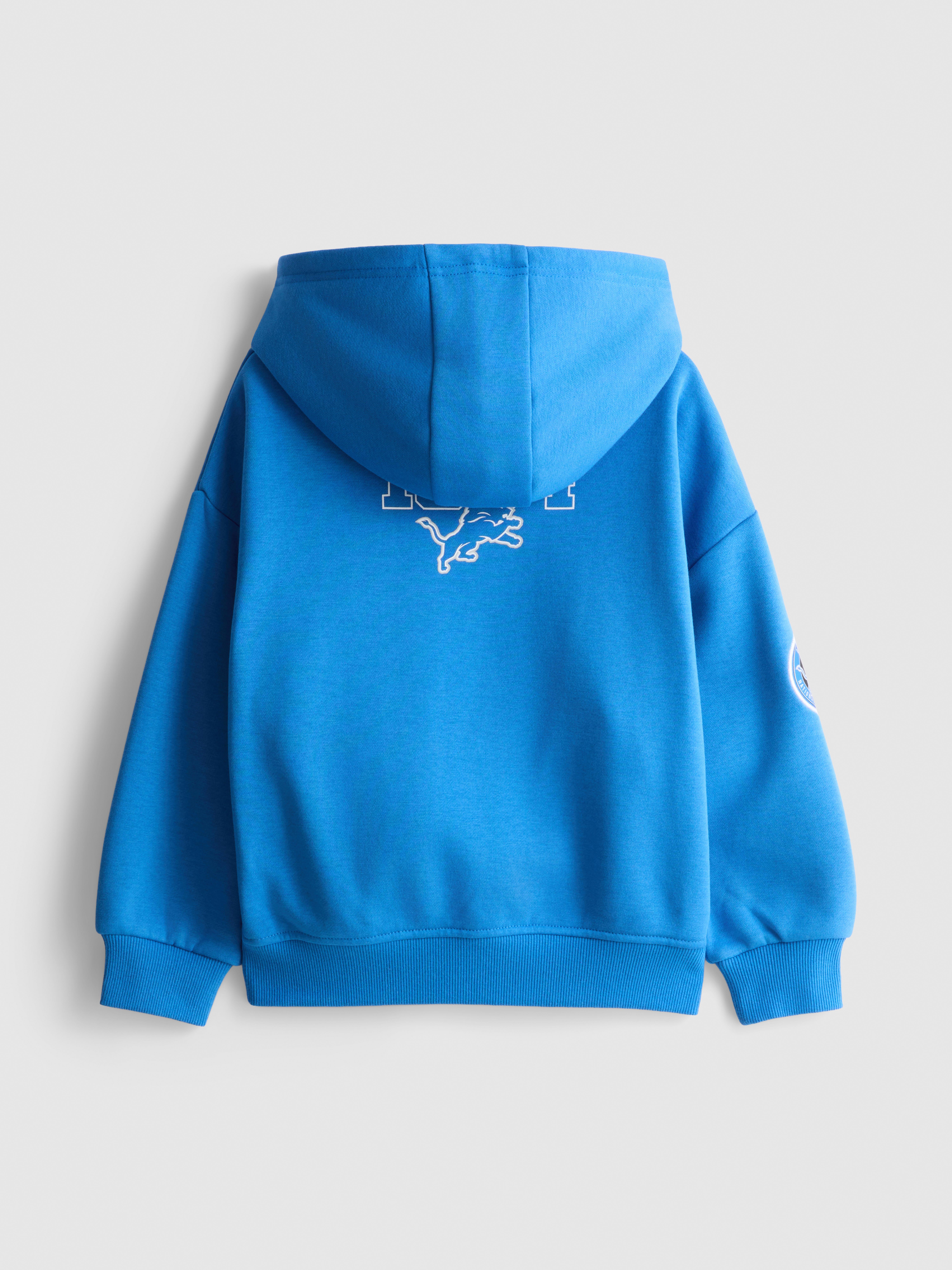 1-14yrs | NFL Detroit Lions Cotton-Rich Hoodie