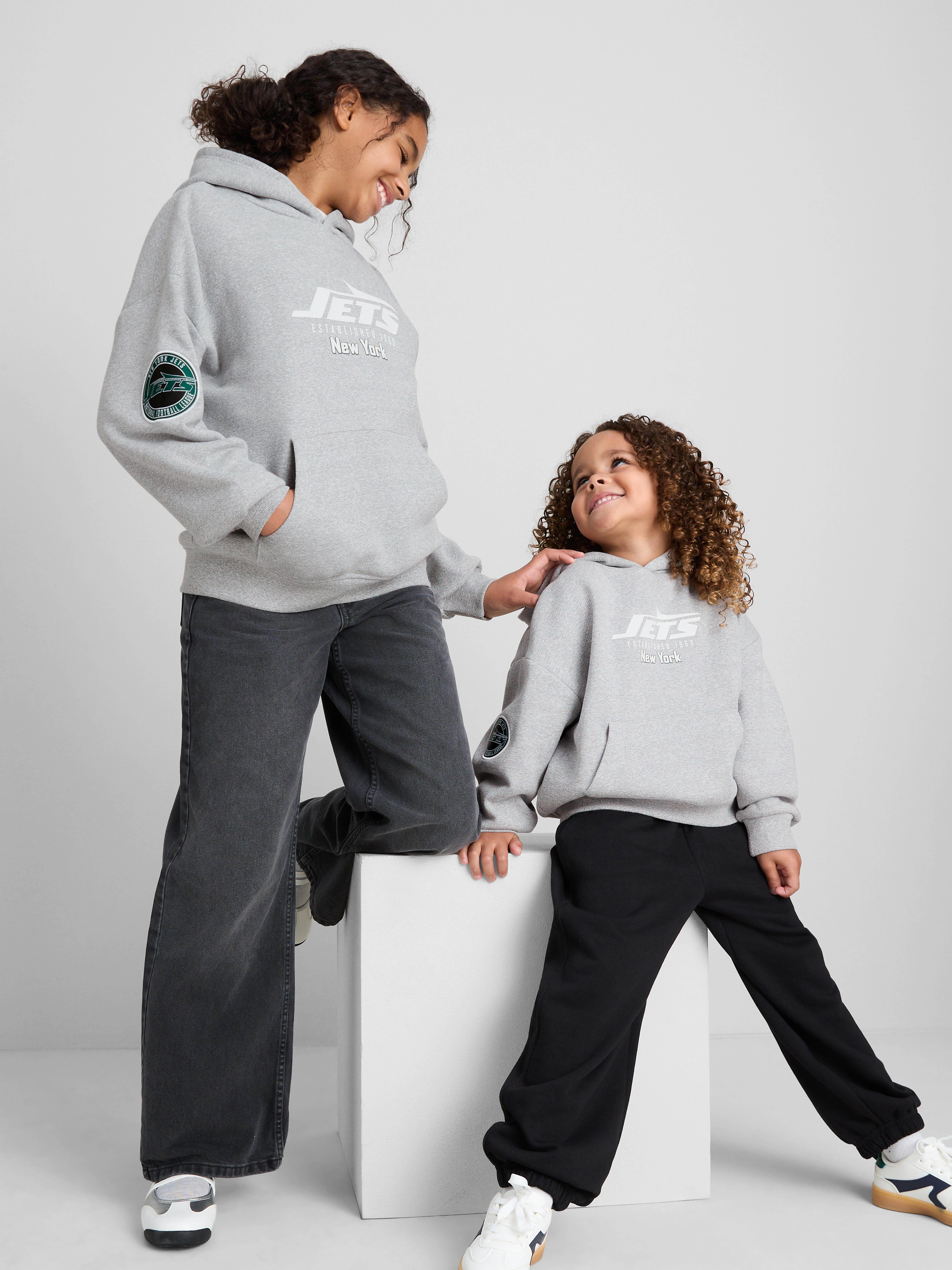 1-14yrs | NFL New York Jets Cotton-Rich Hoodie