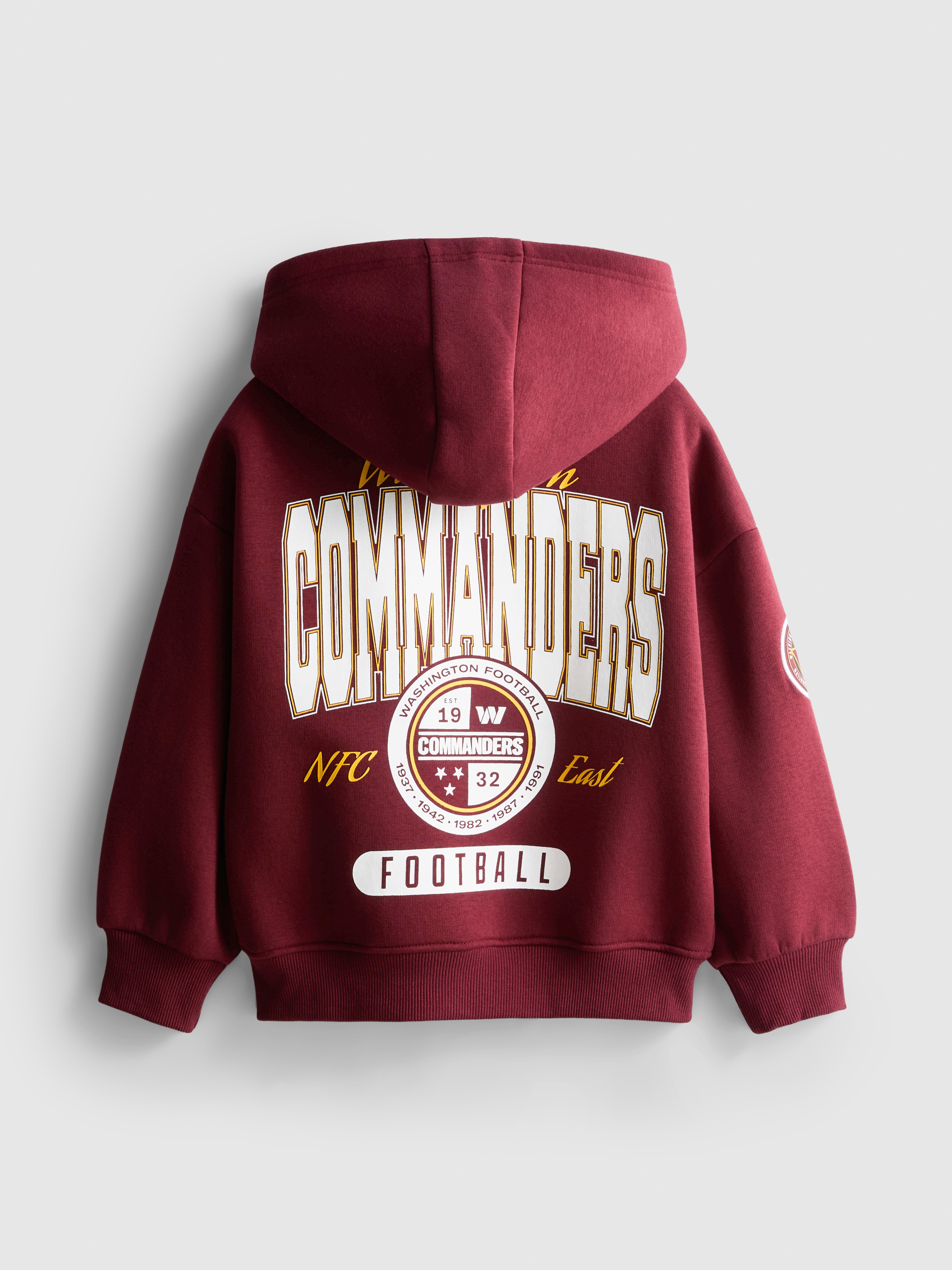 1-14yrs | NFL Washington Commanders Cotton-Rich Hoodie