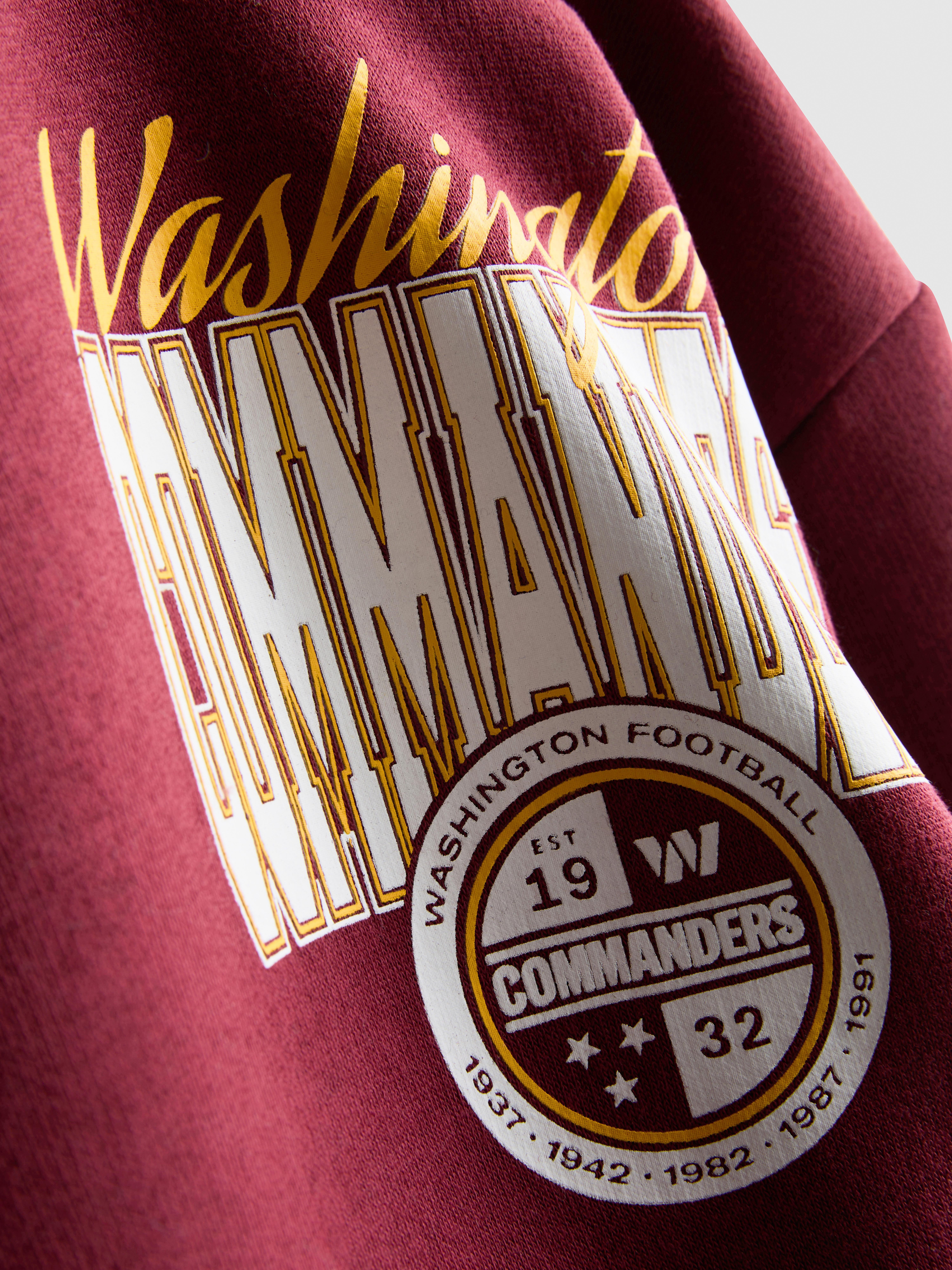 1-14yrs | NFL Washington Commanders Cotton-Rich Hoodie