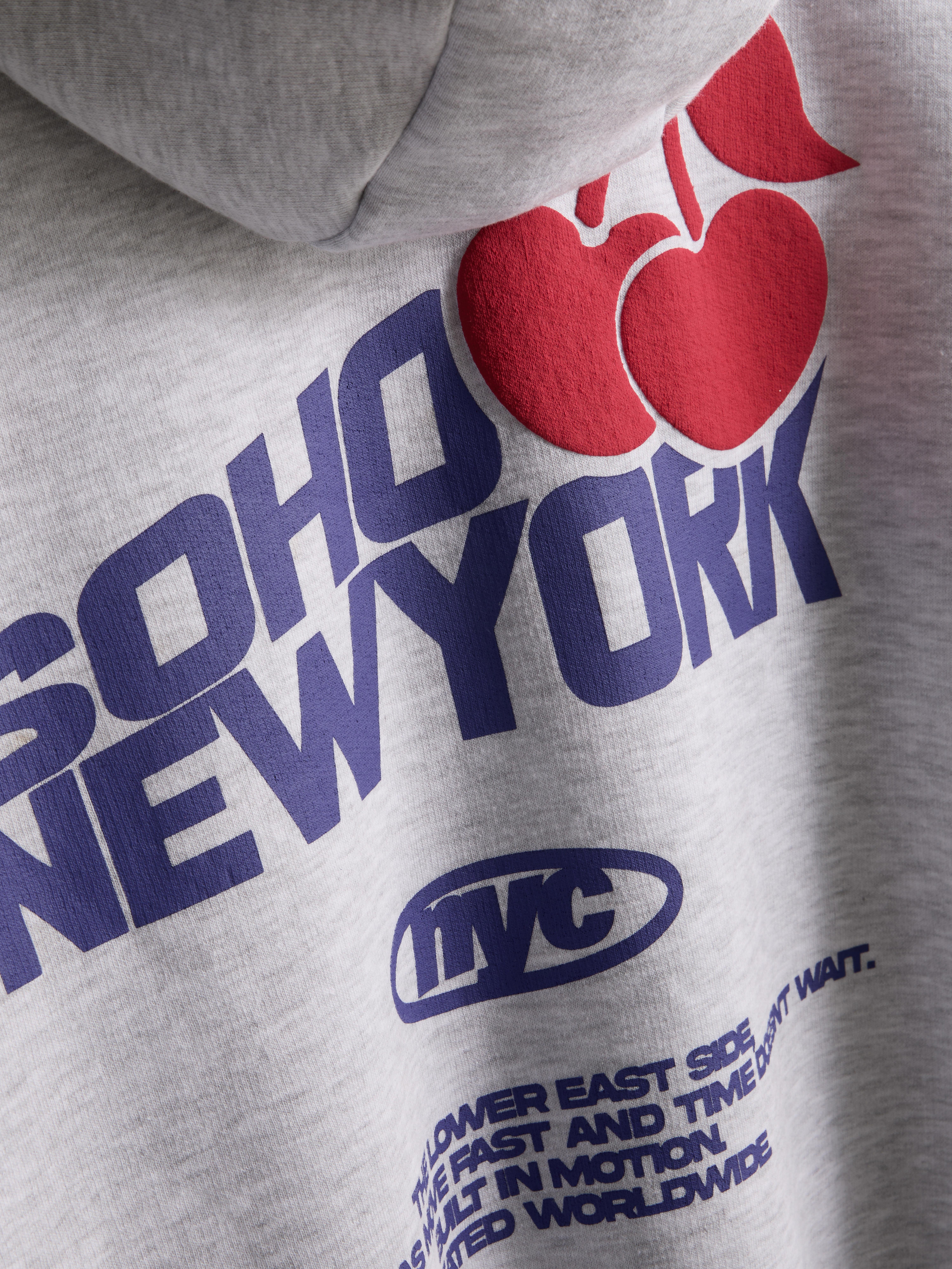 Cotton-Blend Soho New York Hoodie