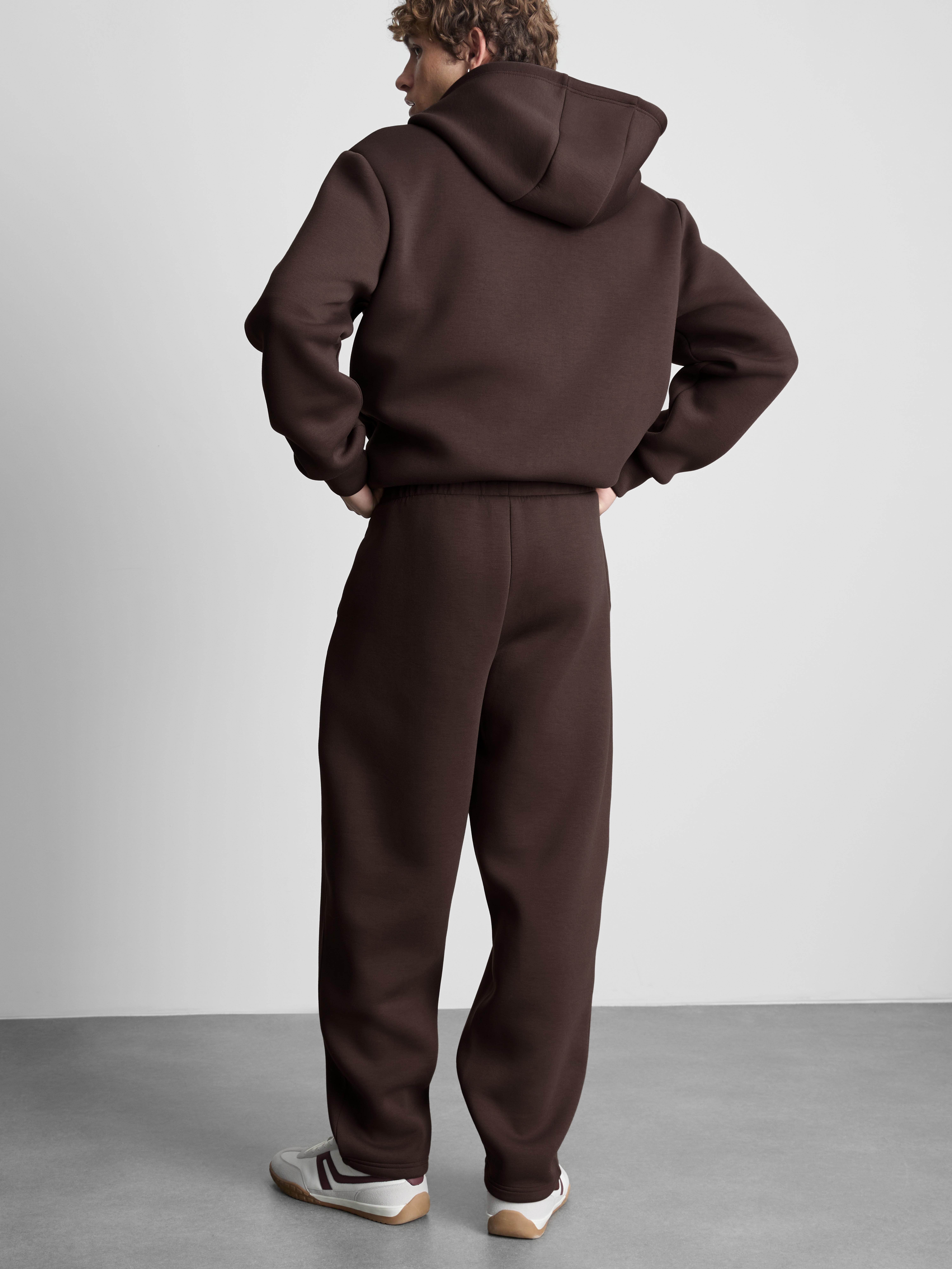Mens Brown Tapered Scuba Joggers | Primark