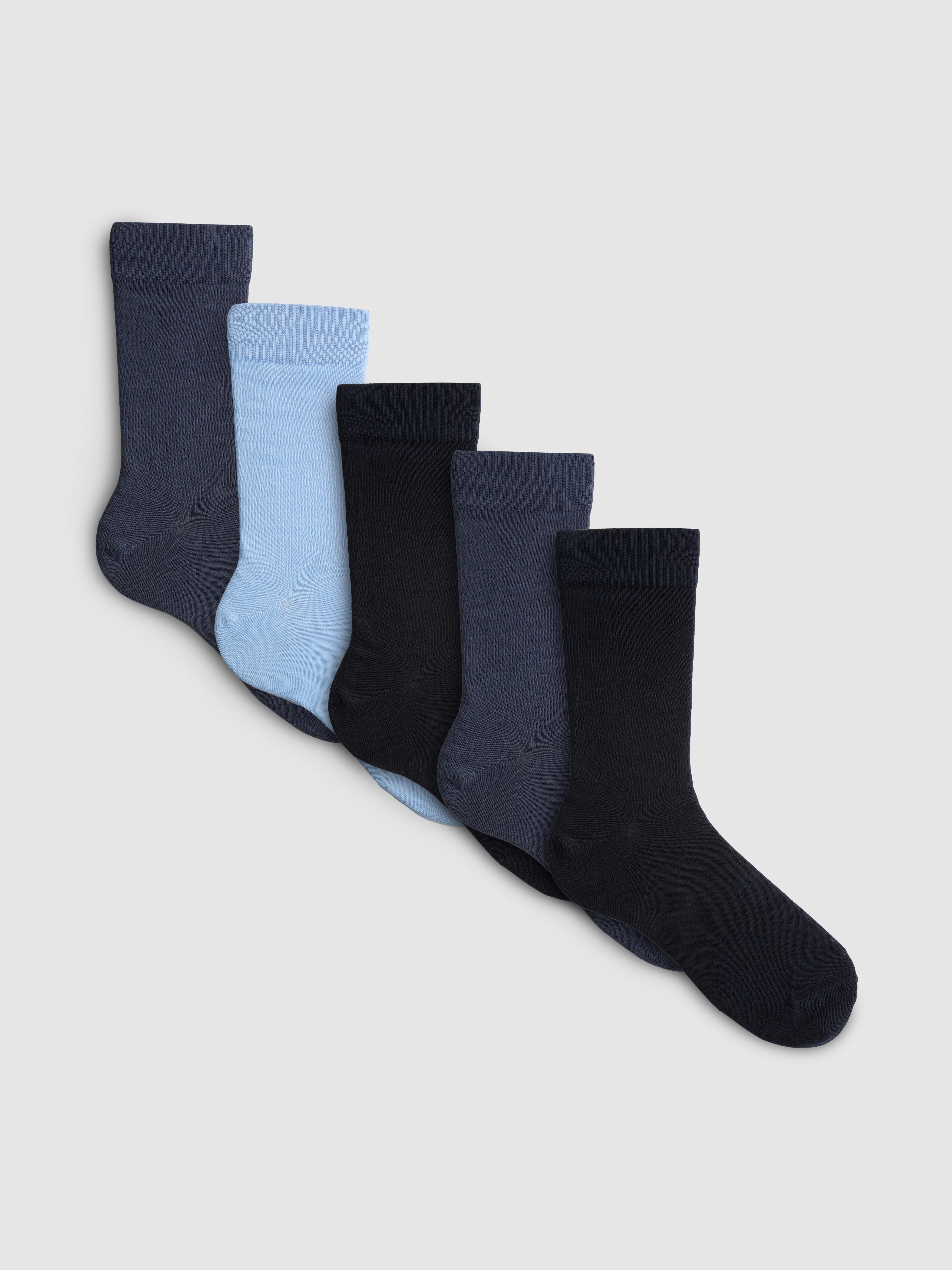 5-Pack Crew Socks