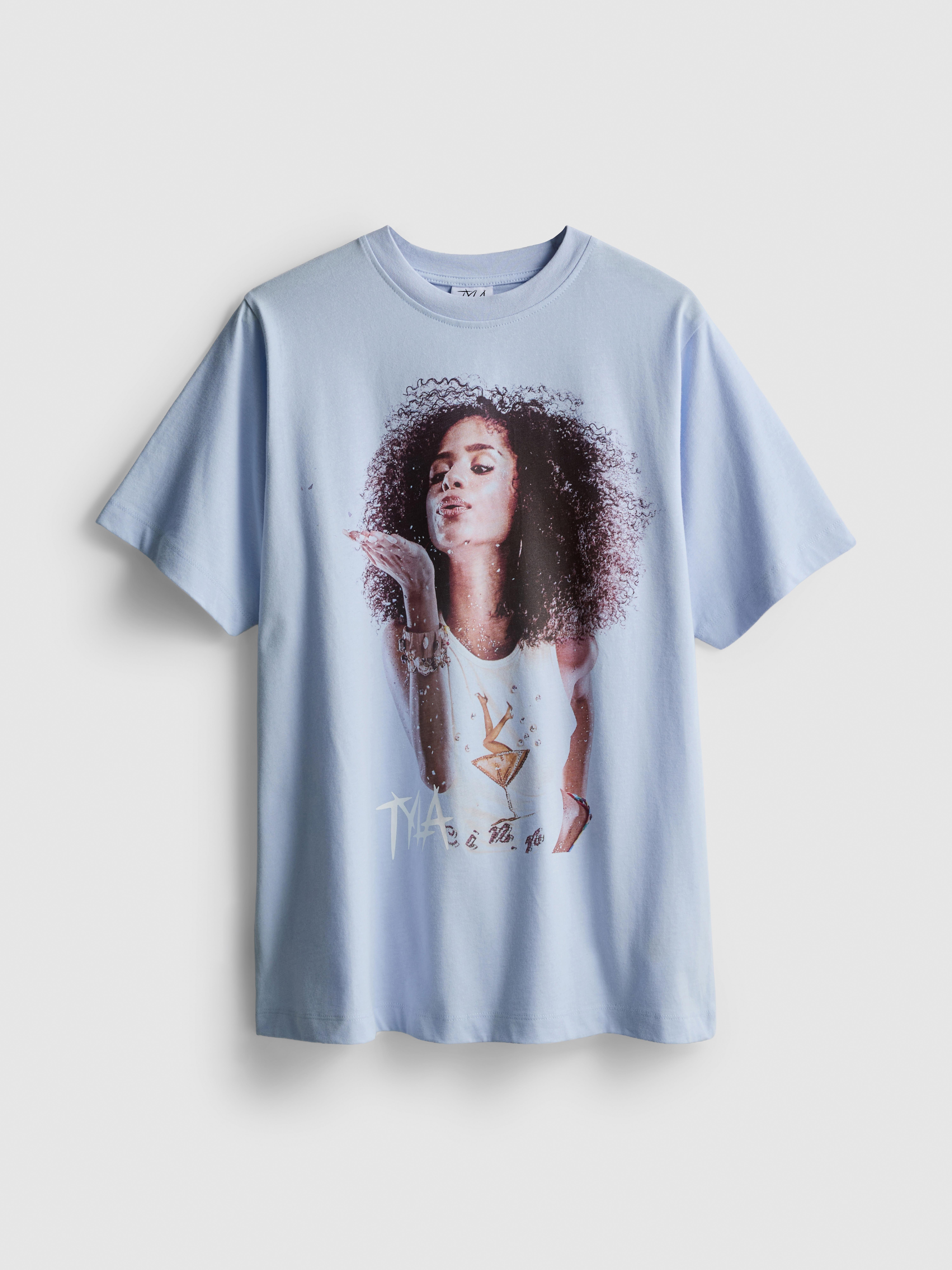 Tyla Pure Cotton Graphic Tee