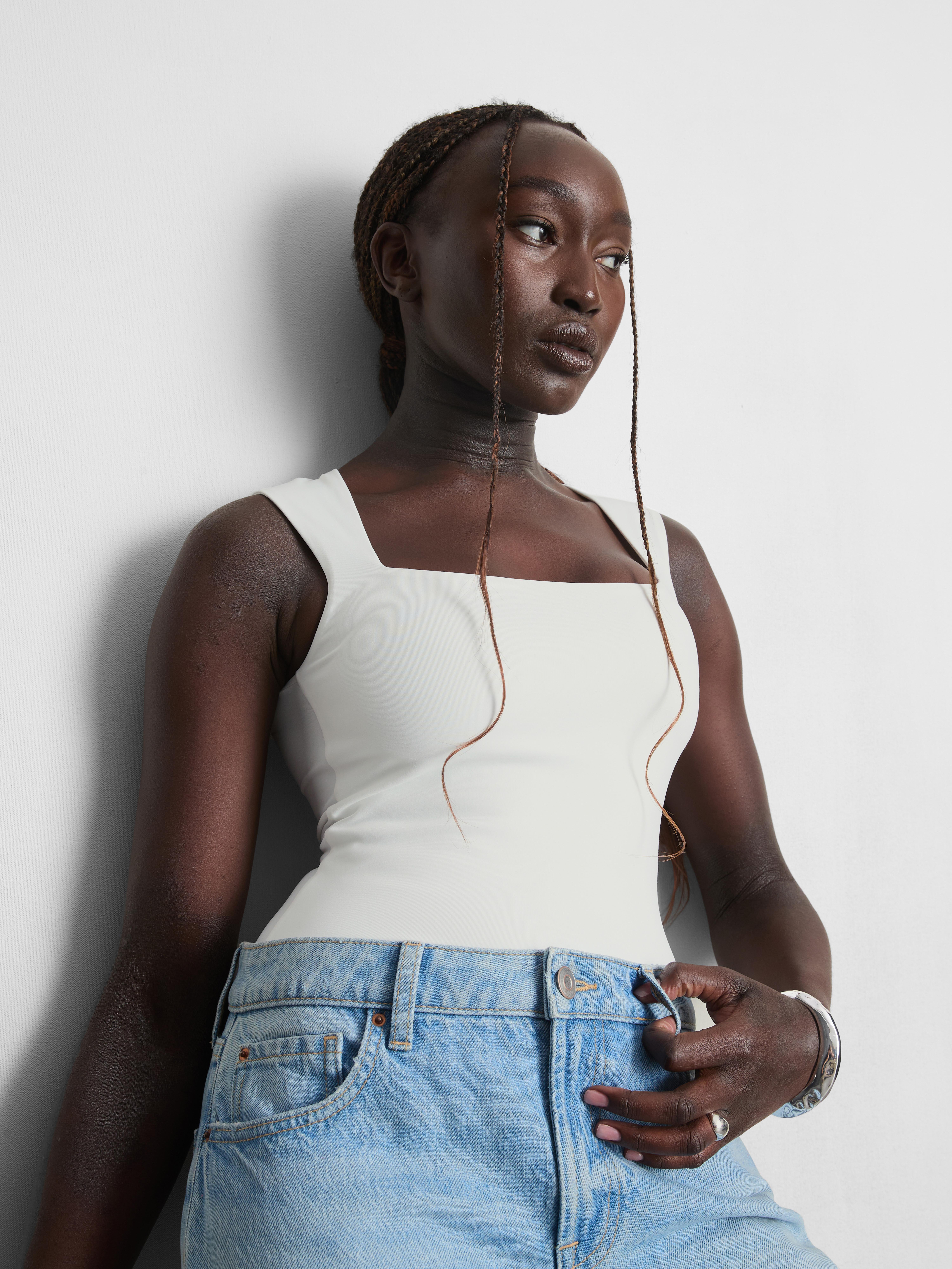 Square Neck Bodysuit