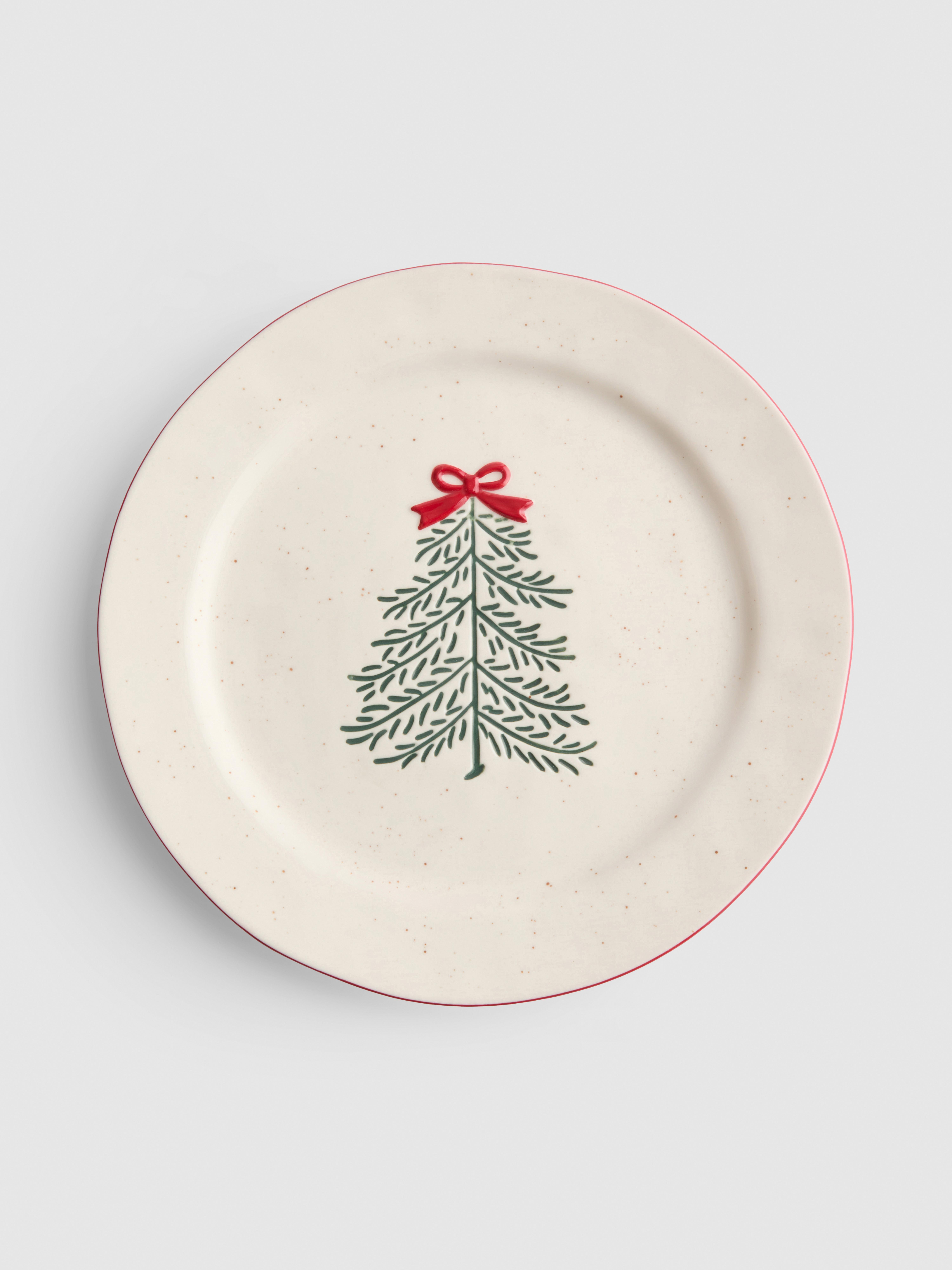 Christmas Tree Dinner Plate