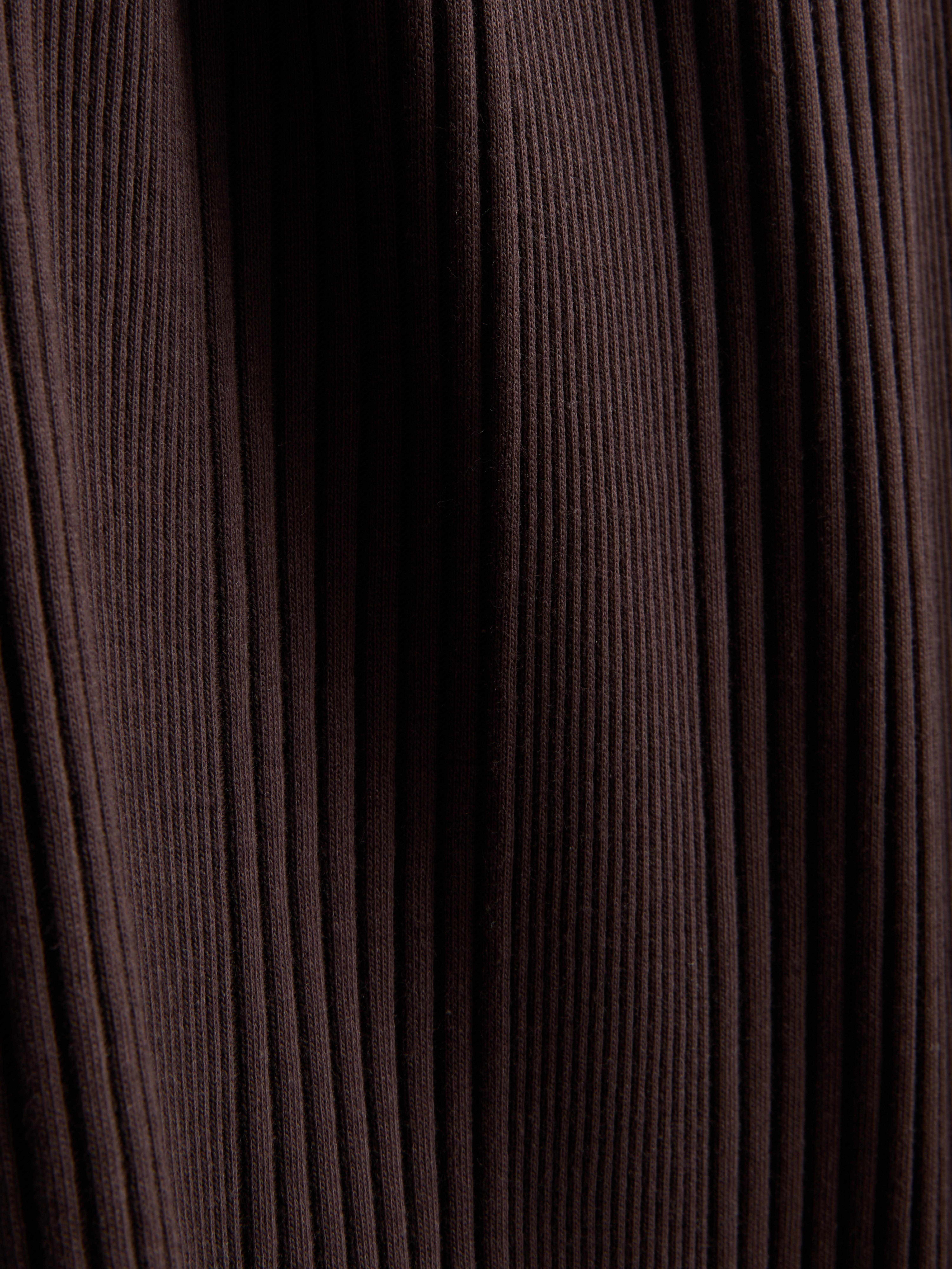 Pure Cotton Ribbed Polo Shirt