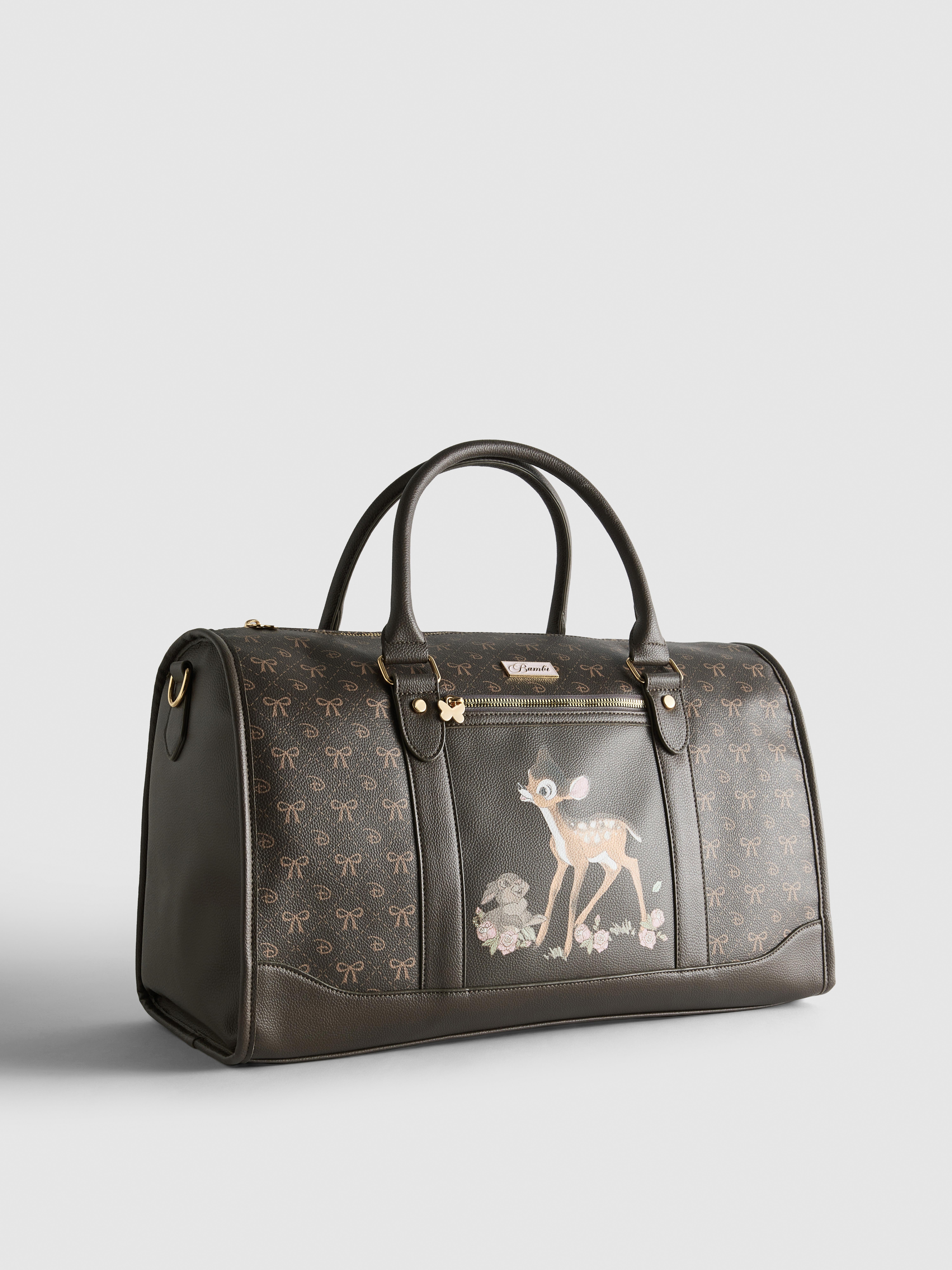 Womens Brown Disney's Bambi Floral Holdall Bag | Primark