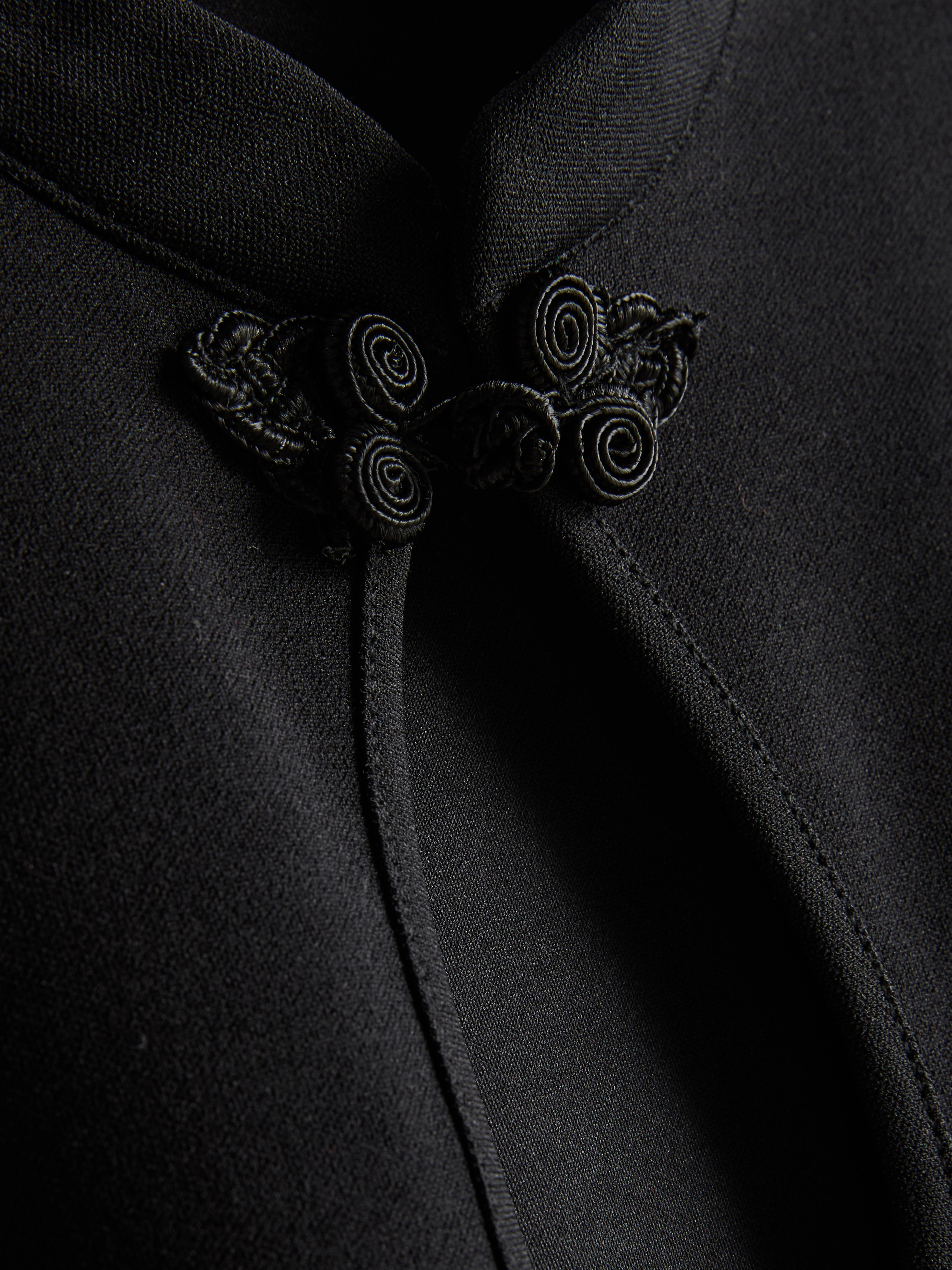 Cotton-Rich Keyhole Top