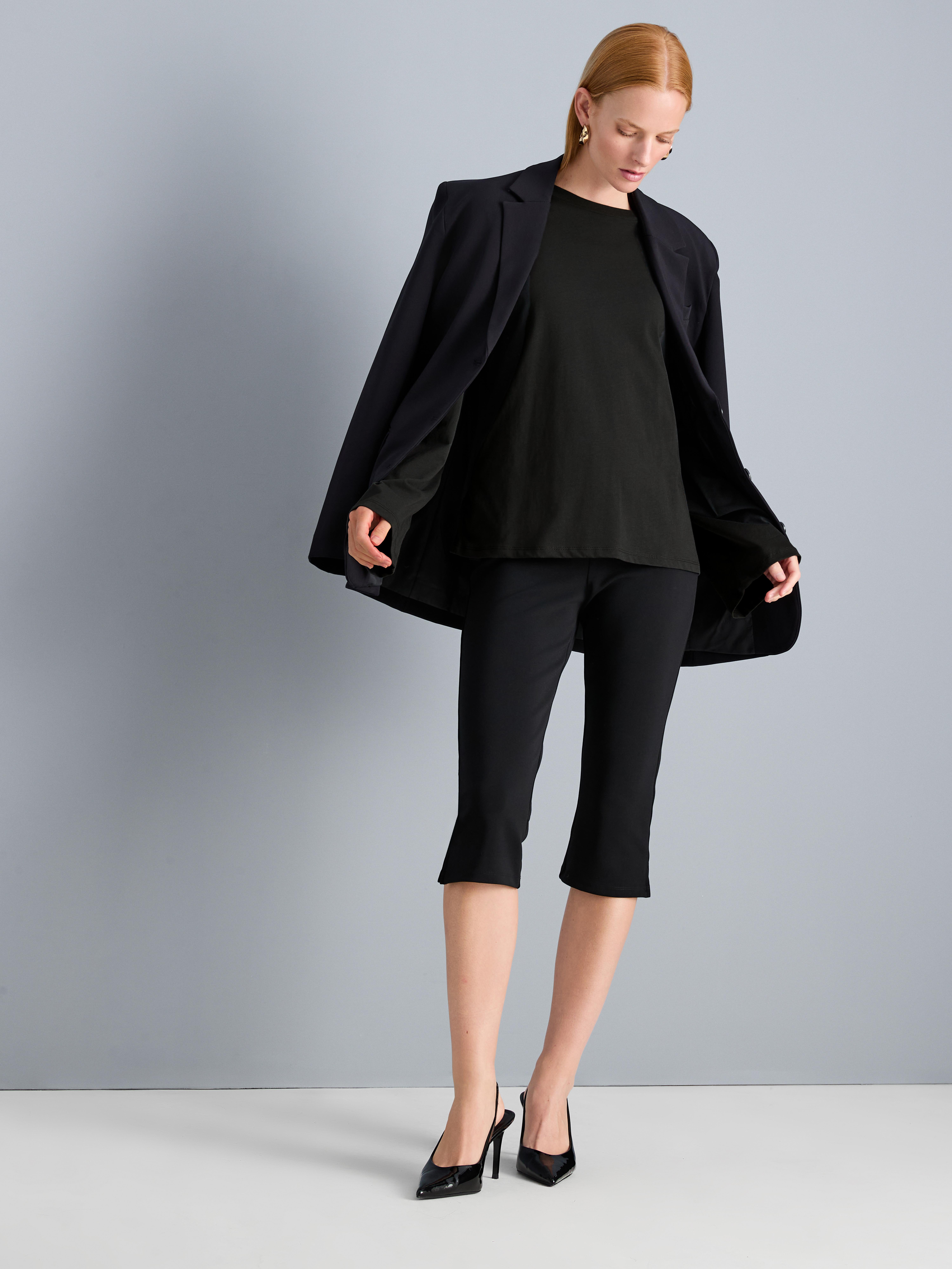 Pure Cotton Relaxed Bell Sleeve Tee