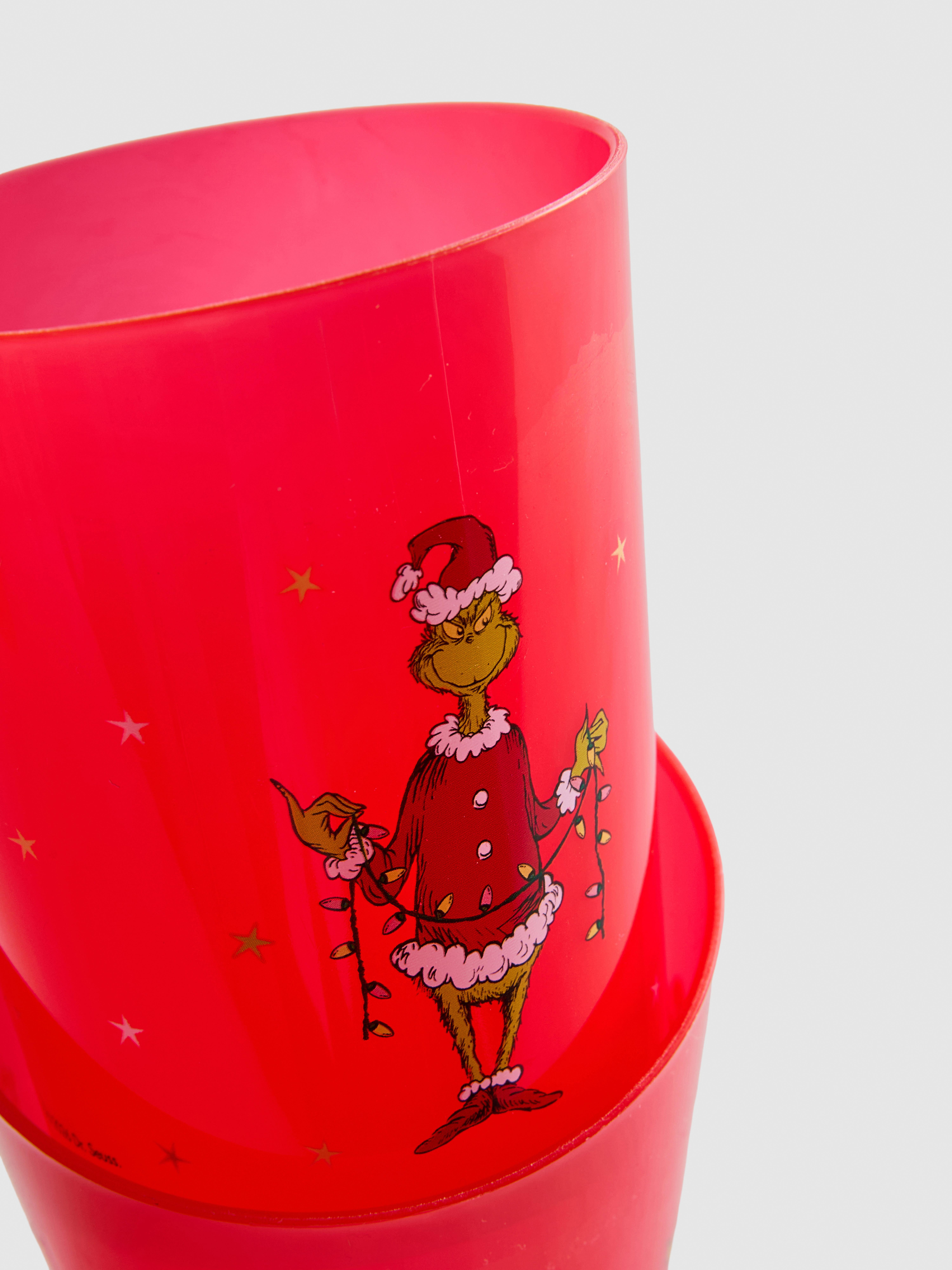 4er-Pack Weihnachtsbecher „Der Grinch“ - Rot