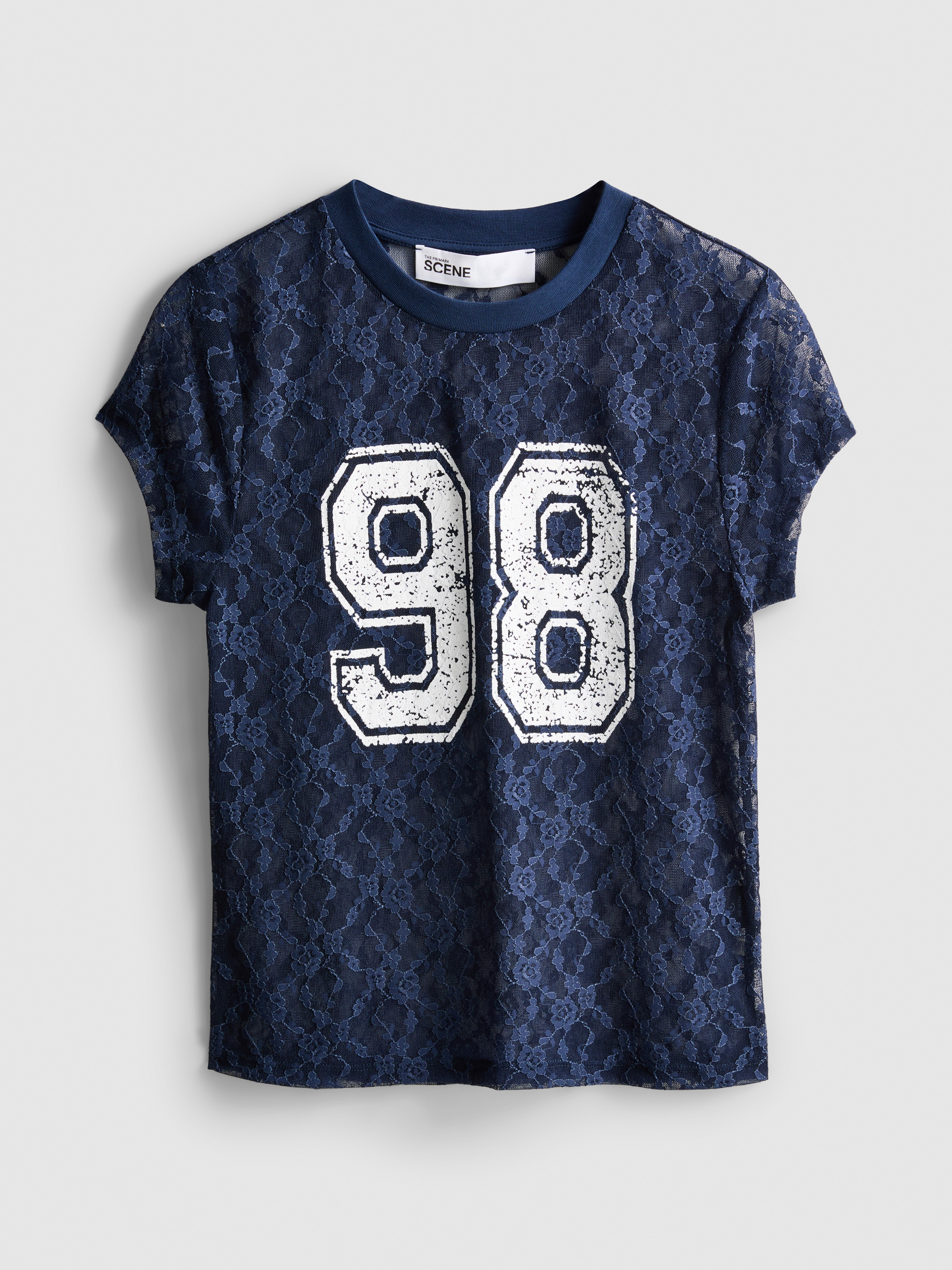 The Primark Scene | Graphic Lace Baby Tee