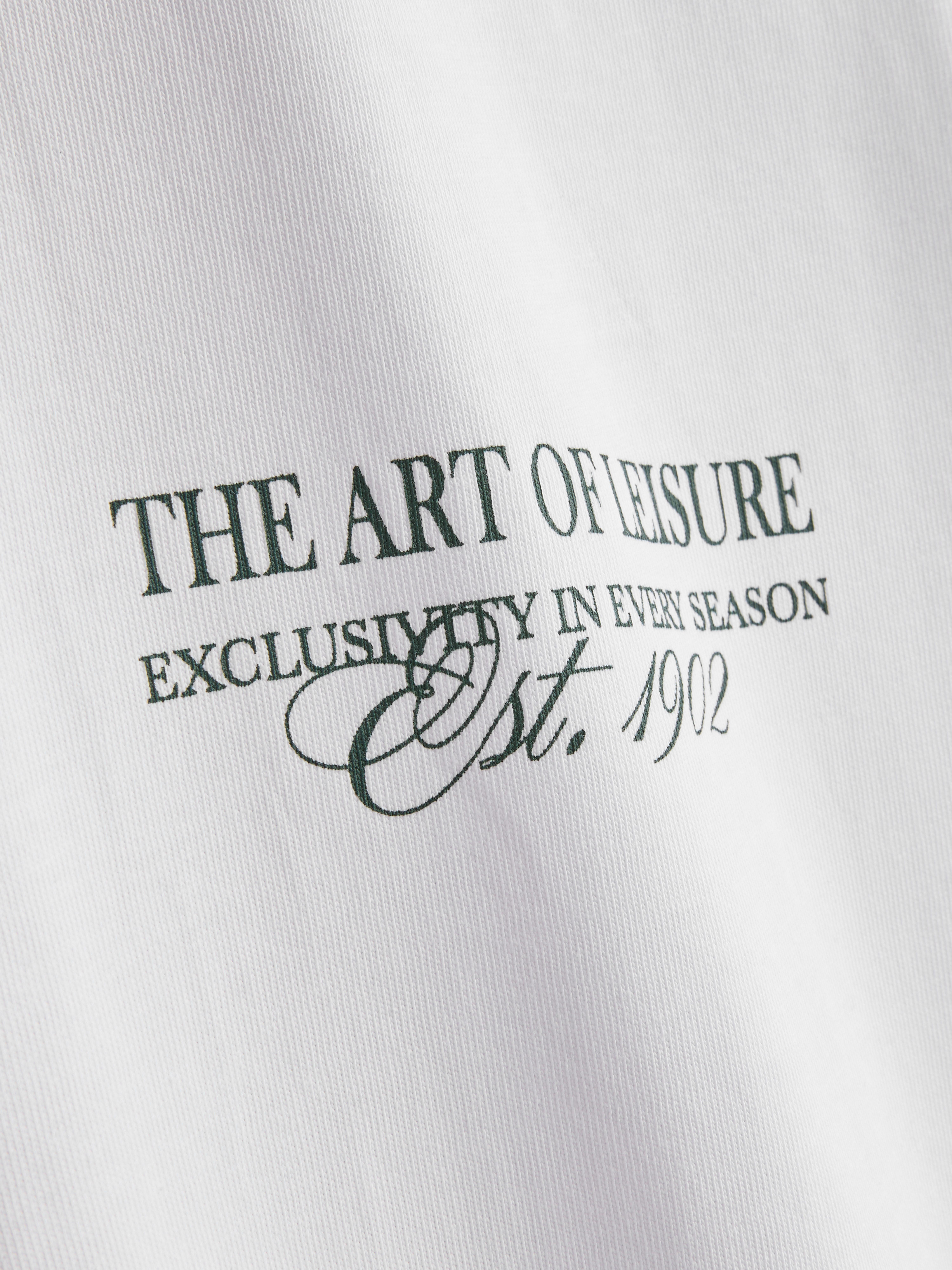 Pure Cotton Ringer Graphic T-Shirt