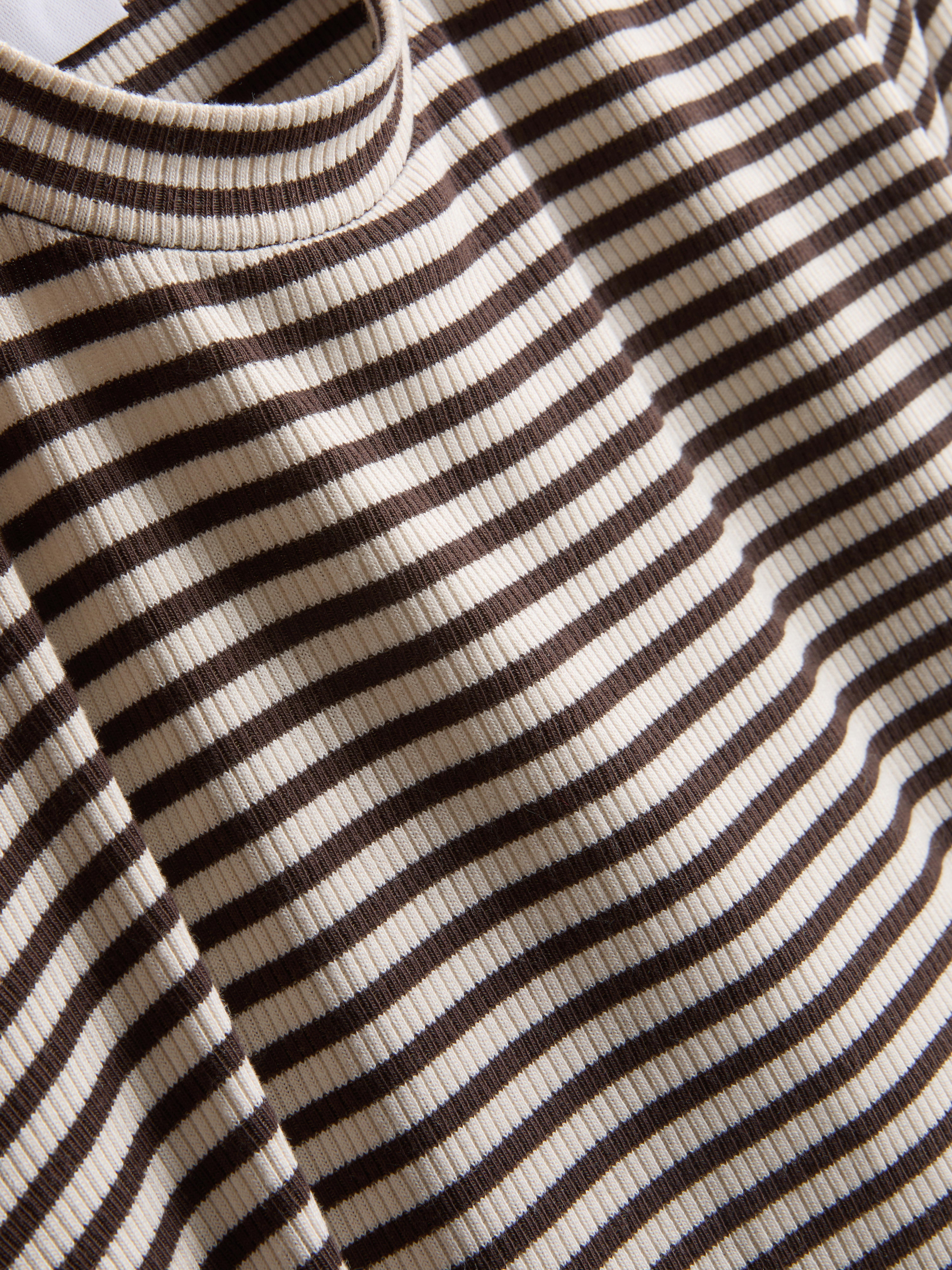 Womens Brown Striped Long Sleeve Top | Primark