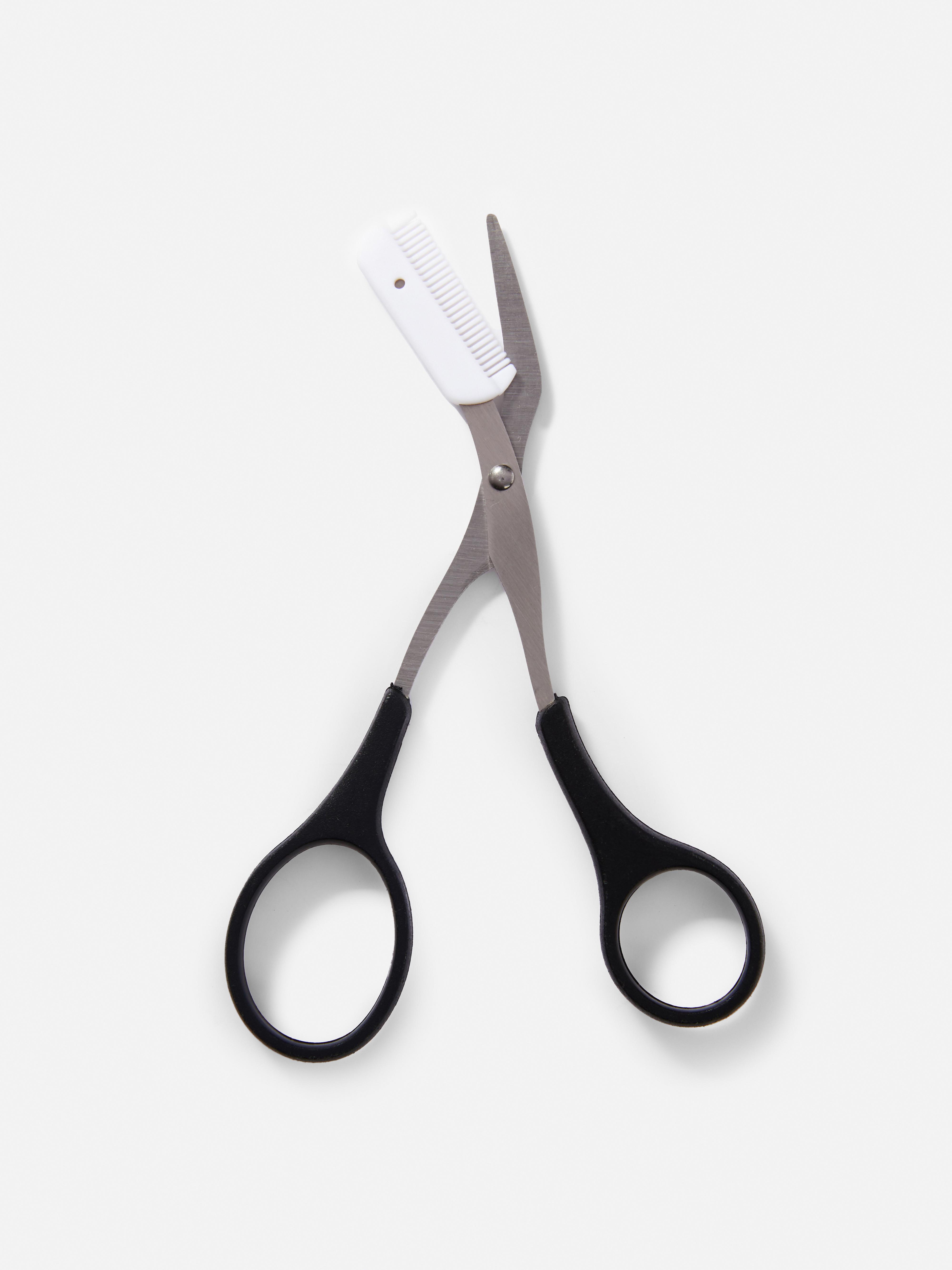 Grey Eyebrow Trimming Scissors Primark