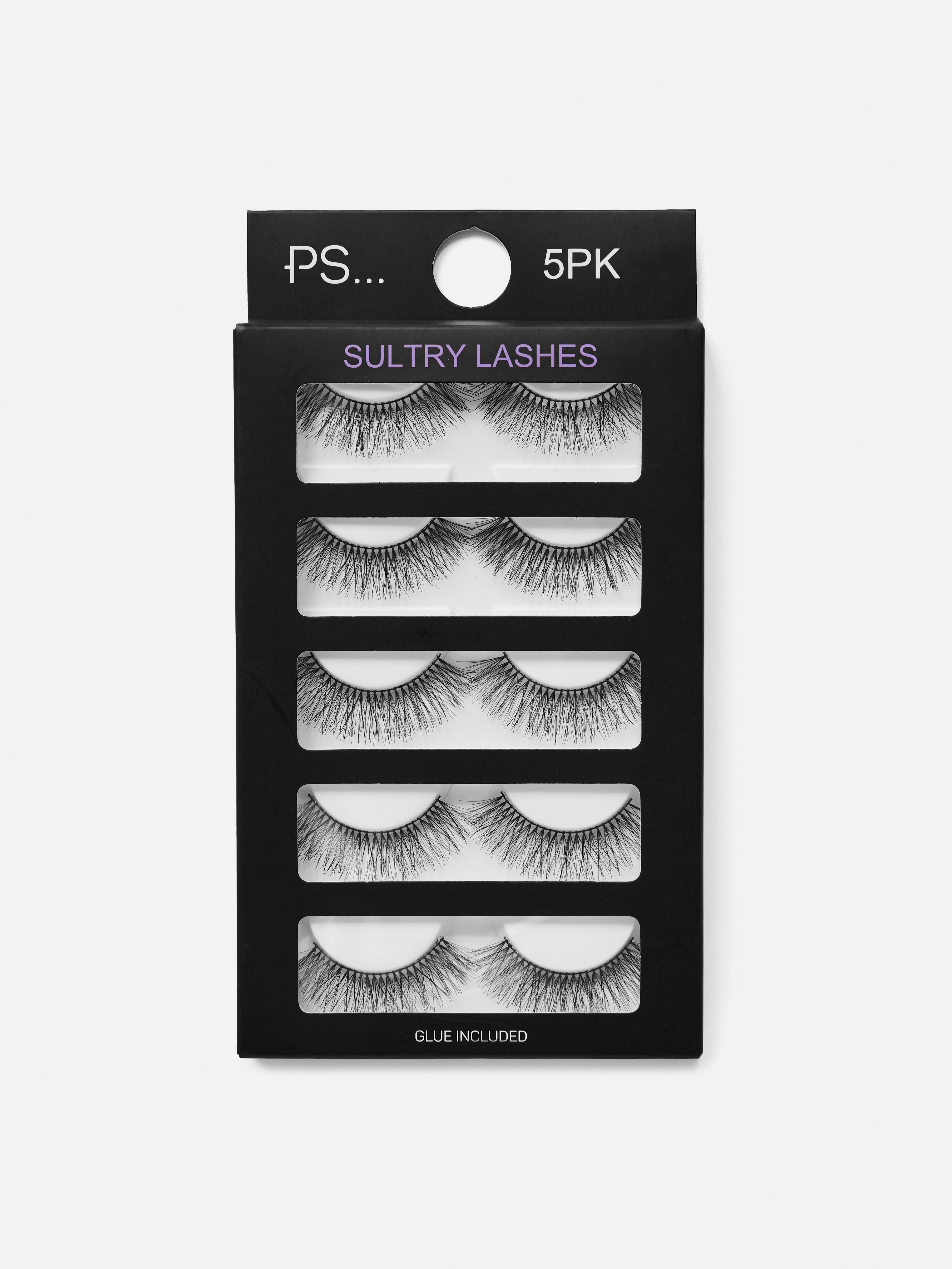 Sultry Fake Eyelash Set Five-Pack