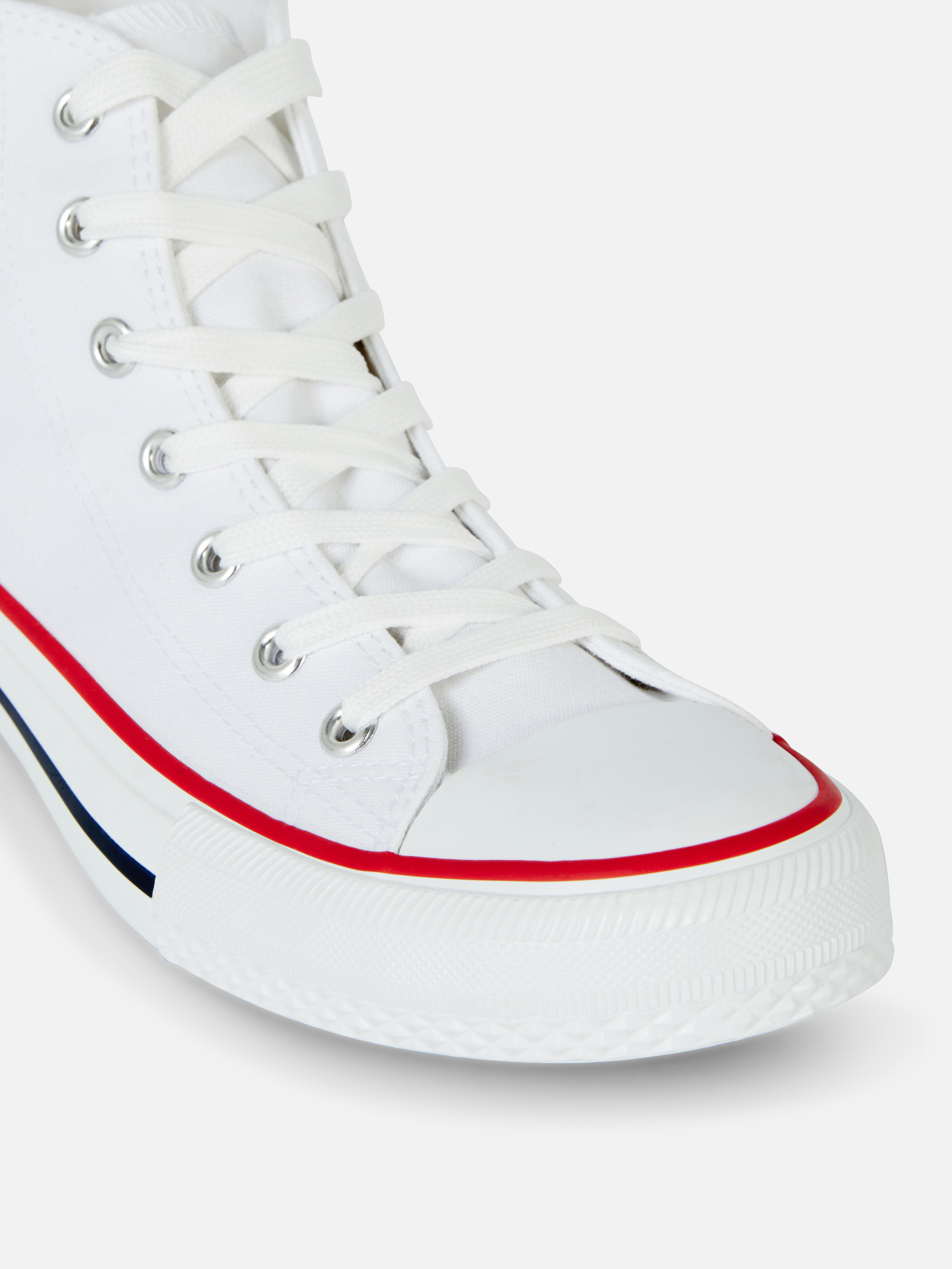 white chunky trainers primark