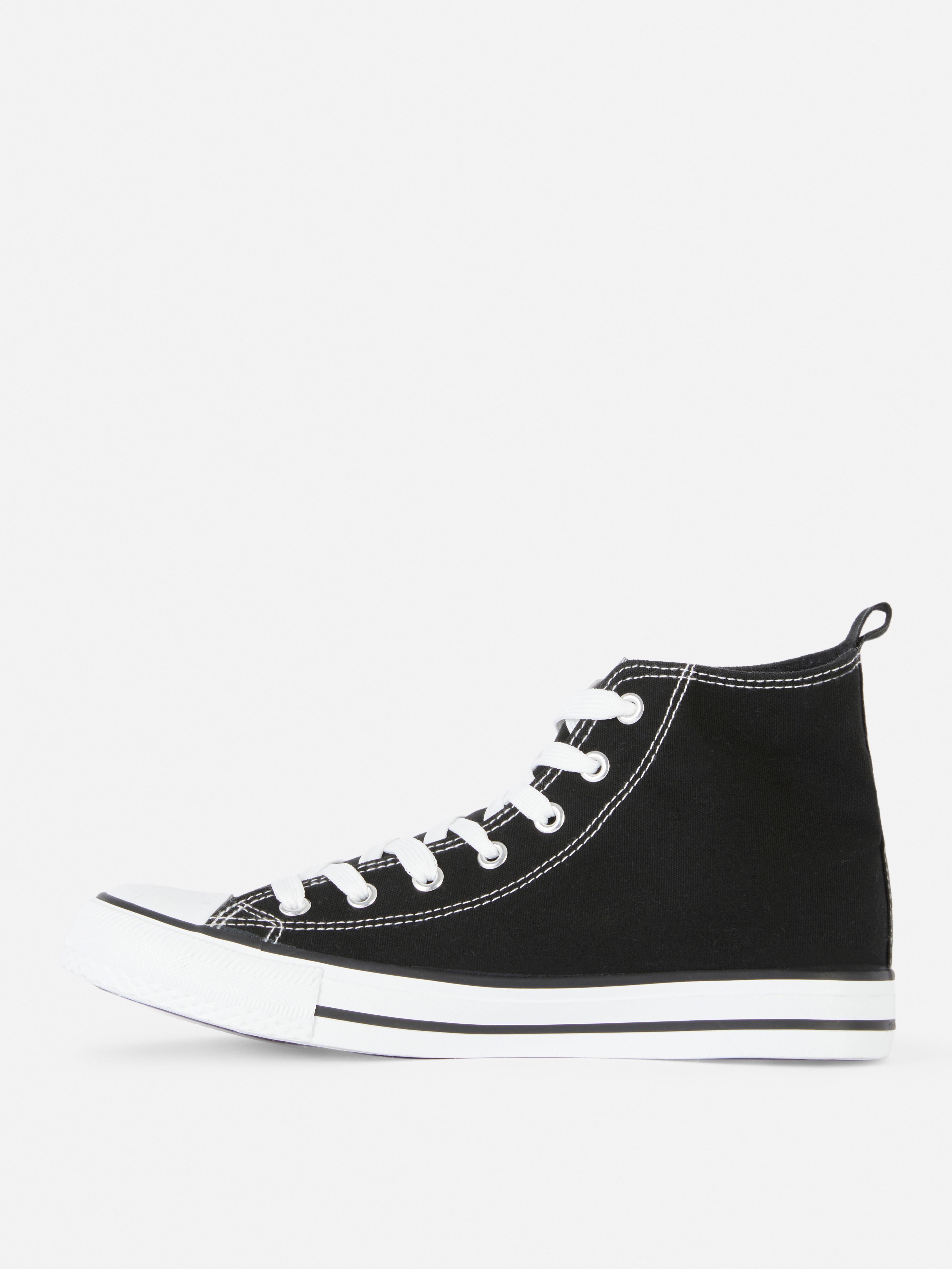 black high top sneakers women's