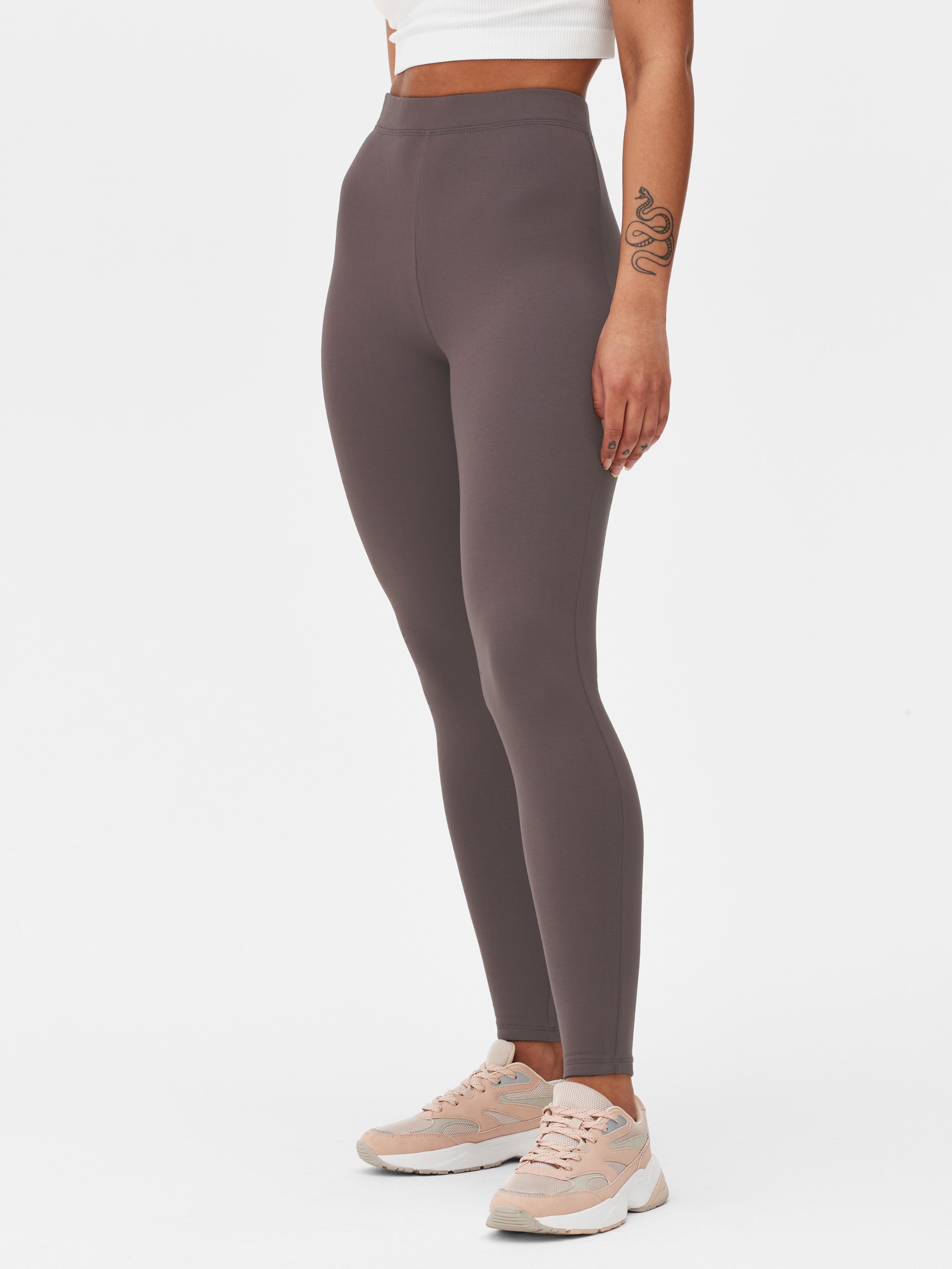 Womens Charcoal Cosy Leggings