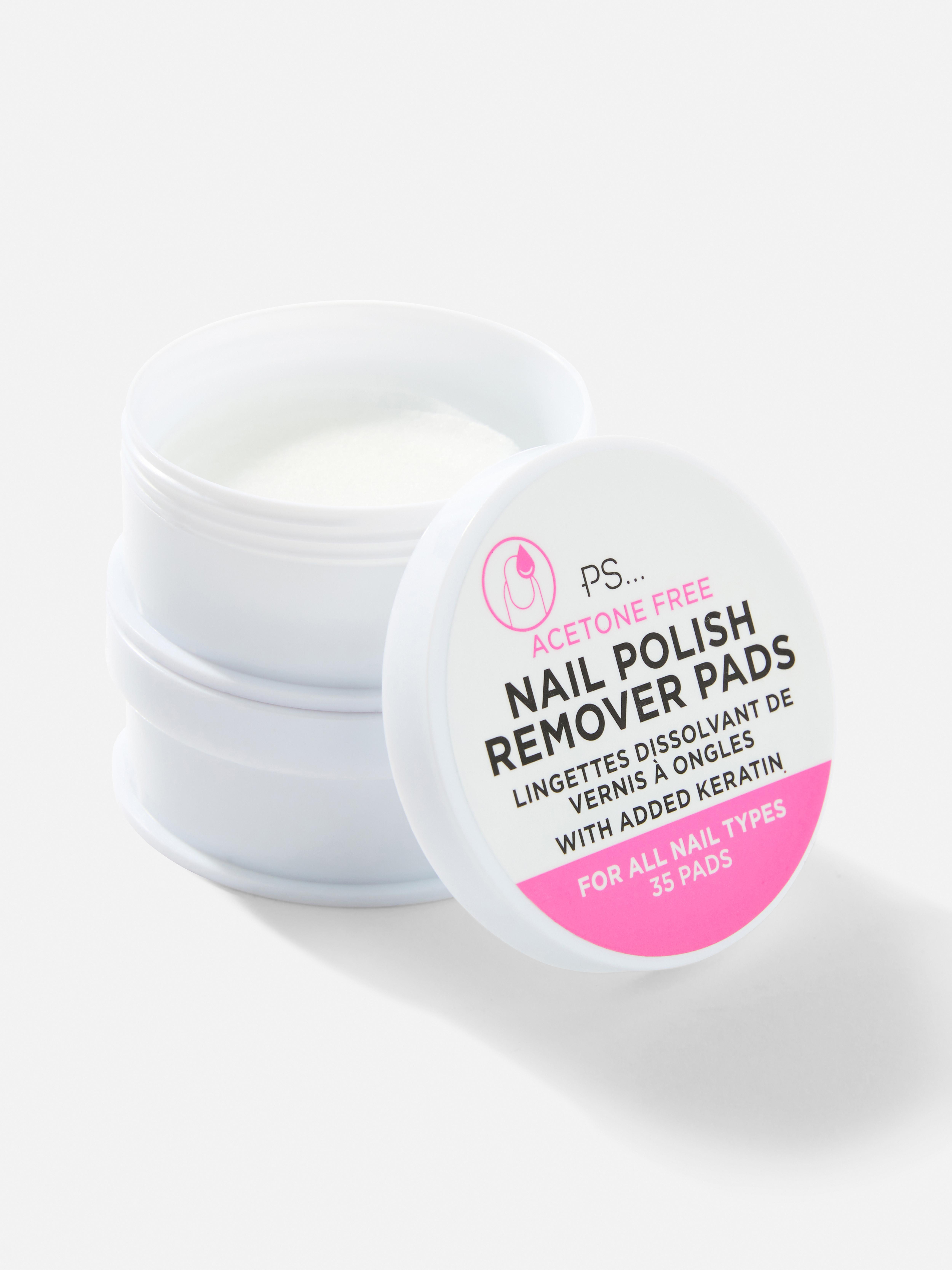 PS... Acetone Free Nail Polish Remover Pads | Primark