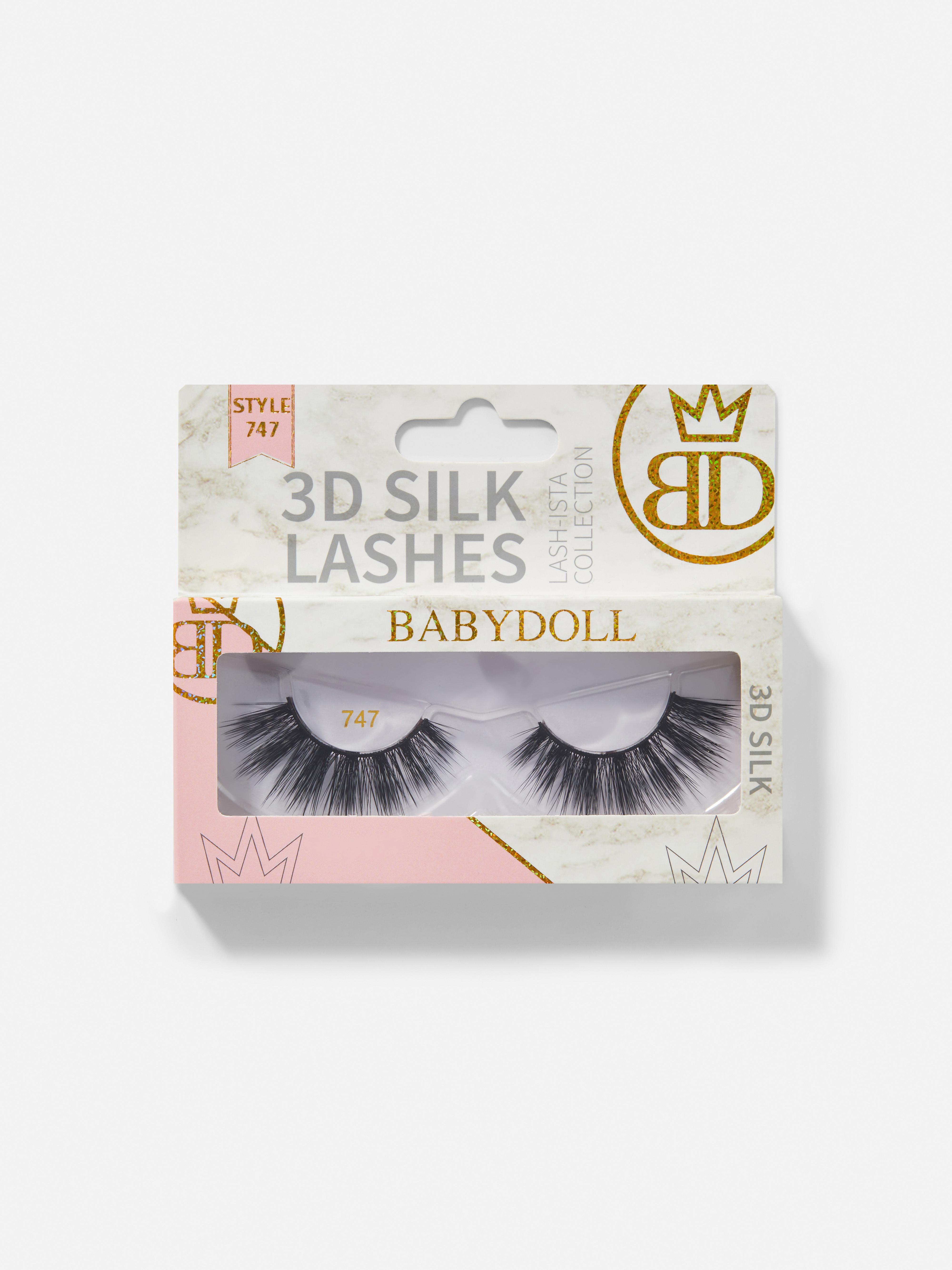 Babydoll 3D Silk Lashes Barely Black
