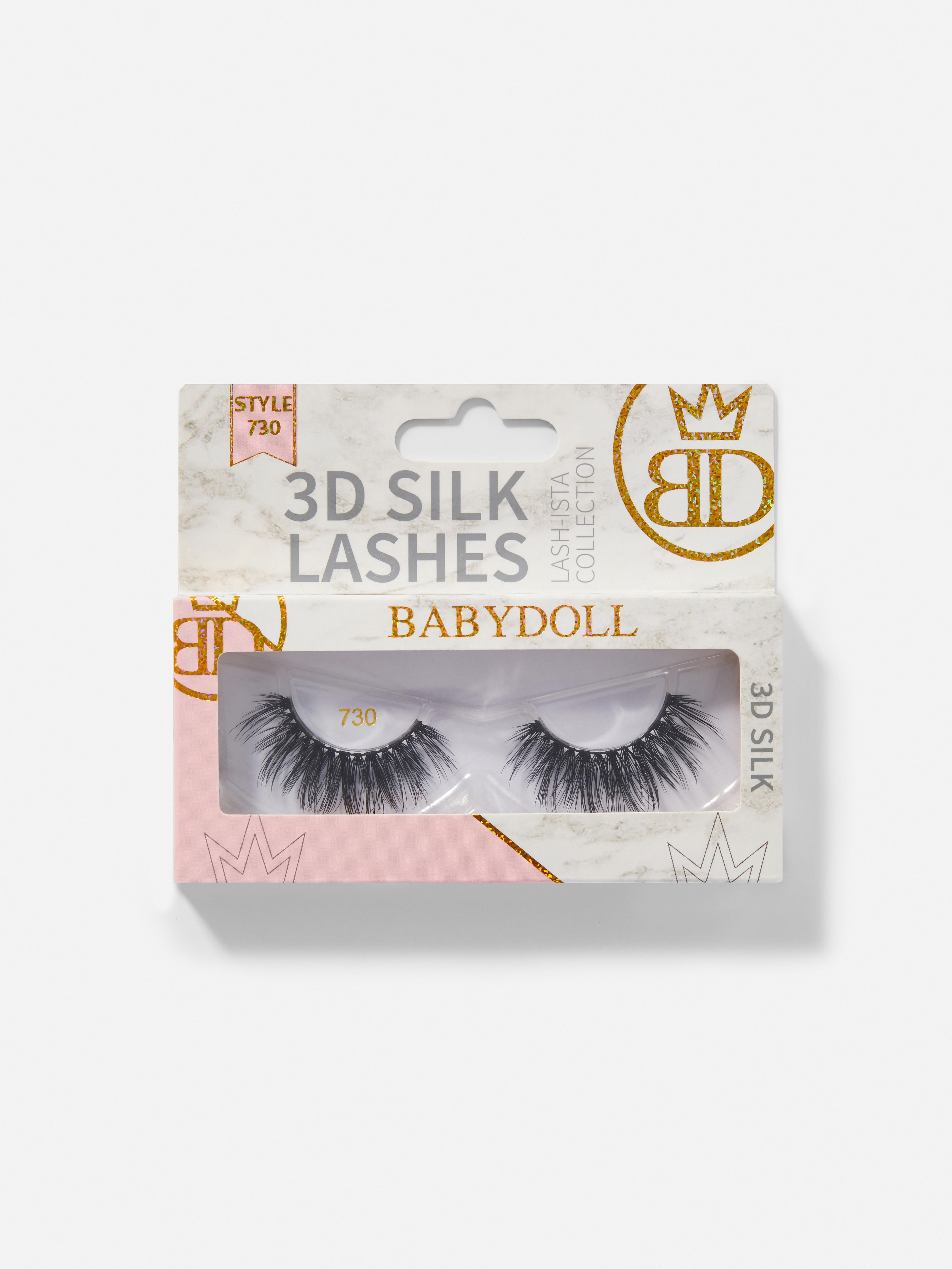 Babydoll 3D Silk Lashes Black Marl
