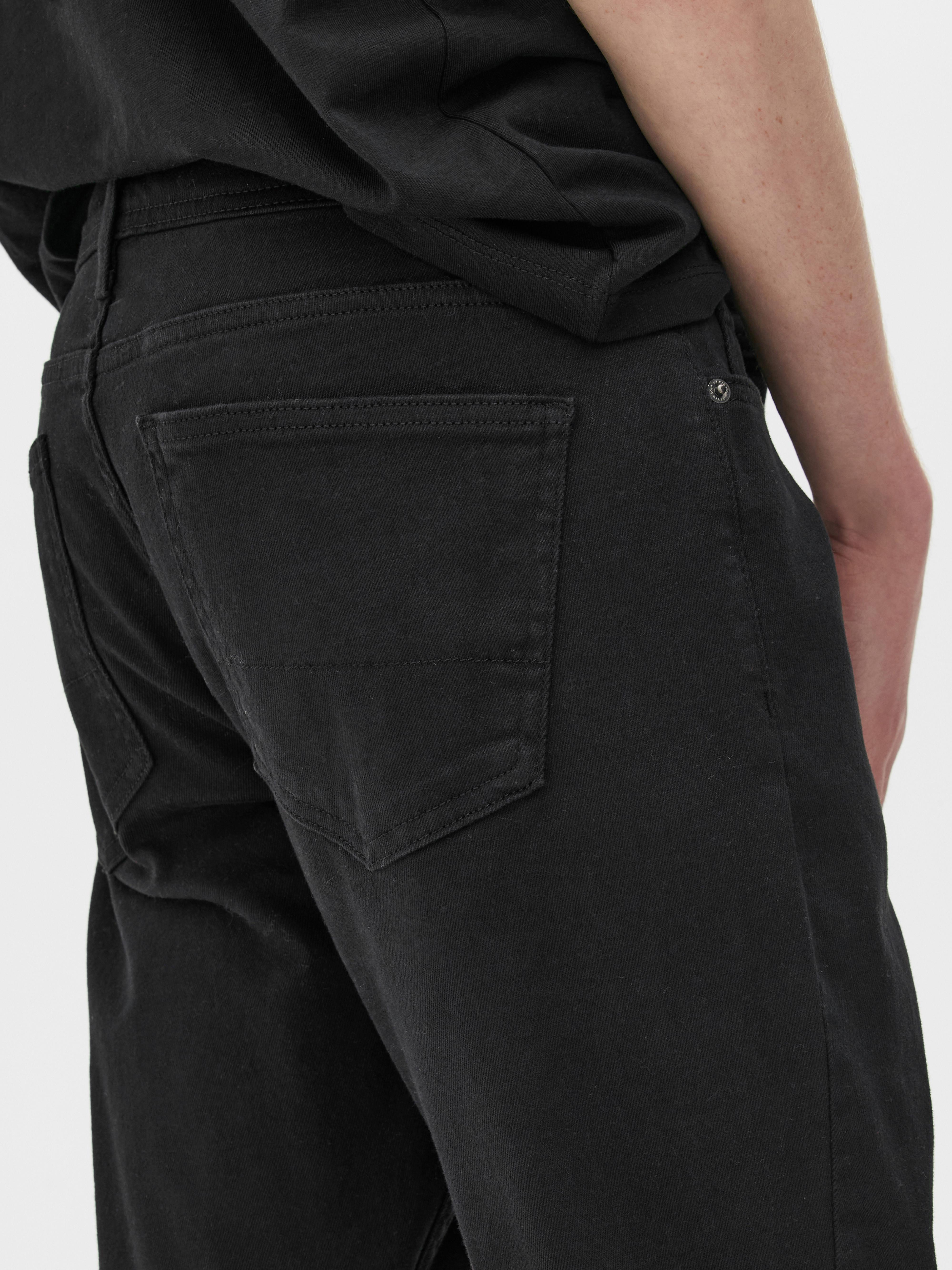 Men's Black Slim Fit Twill Jeans | Primark