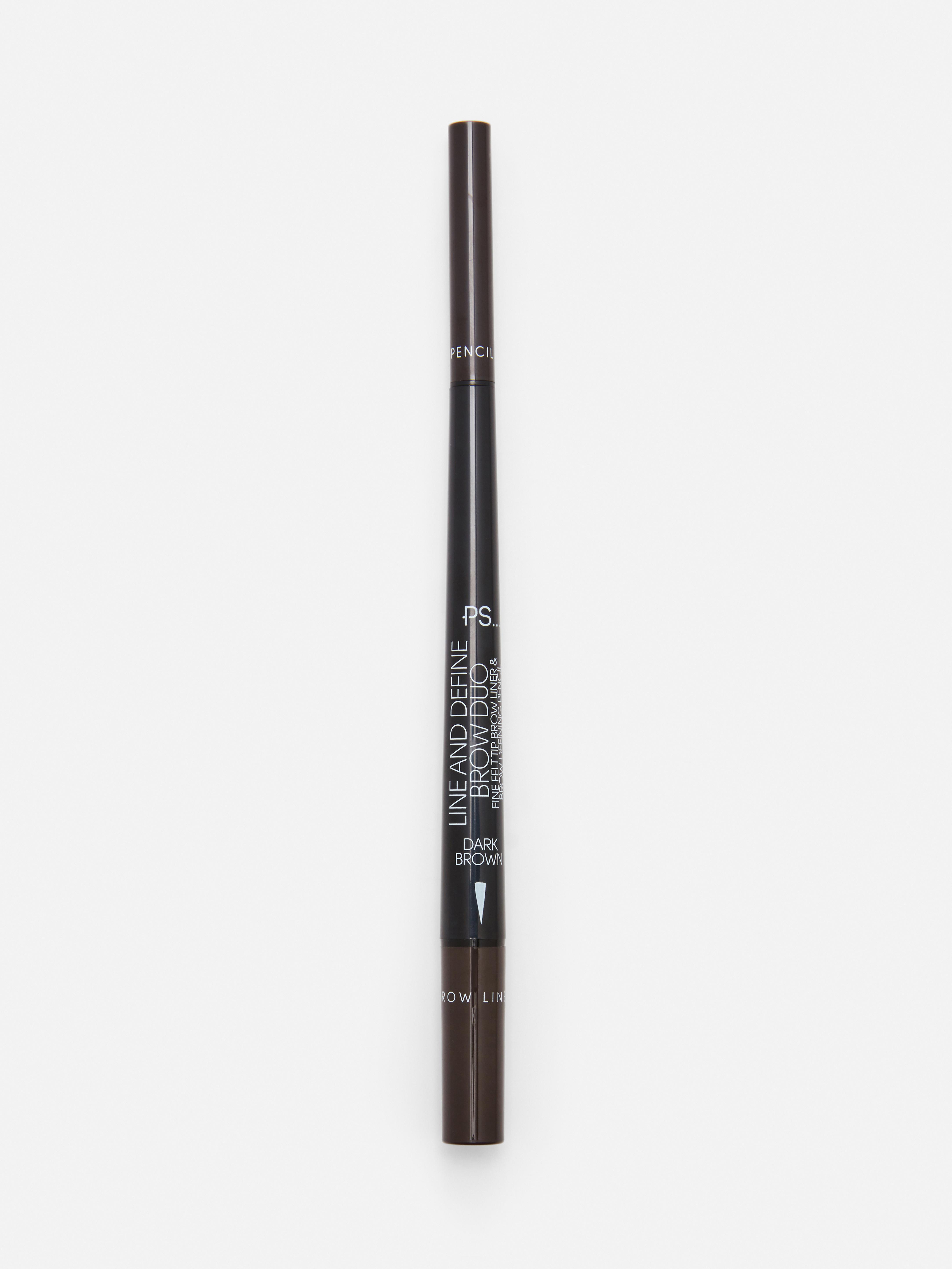 PS... Line Brow Defining Duo Dark Brown