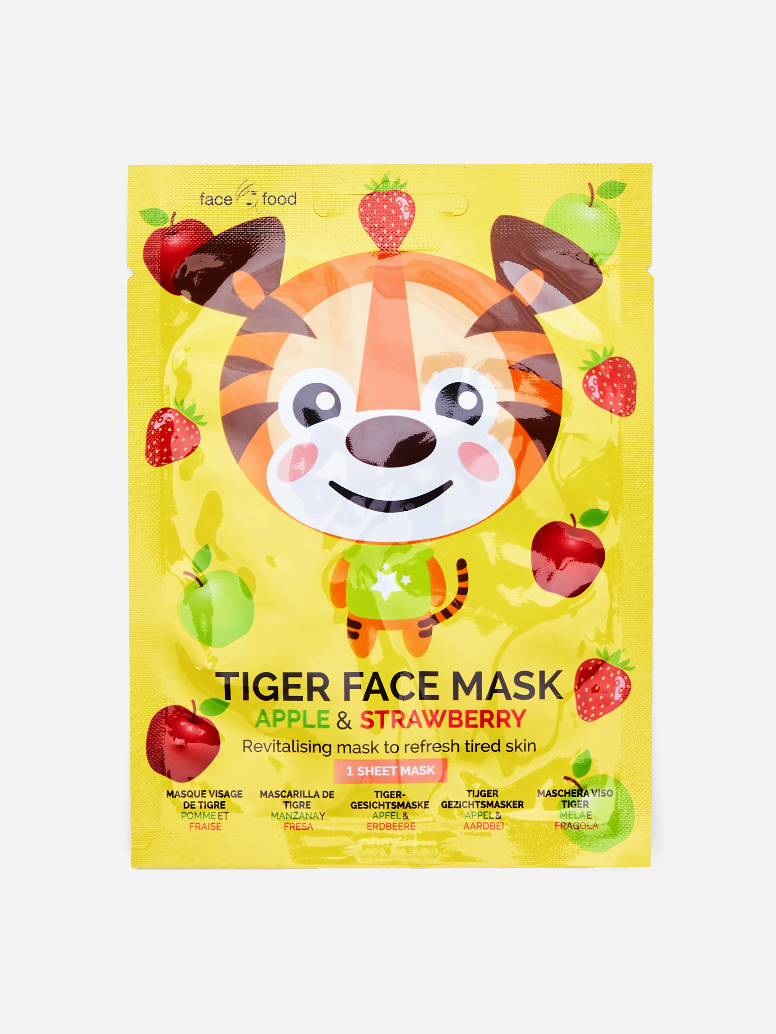 Tiger Face Mask Tan
