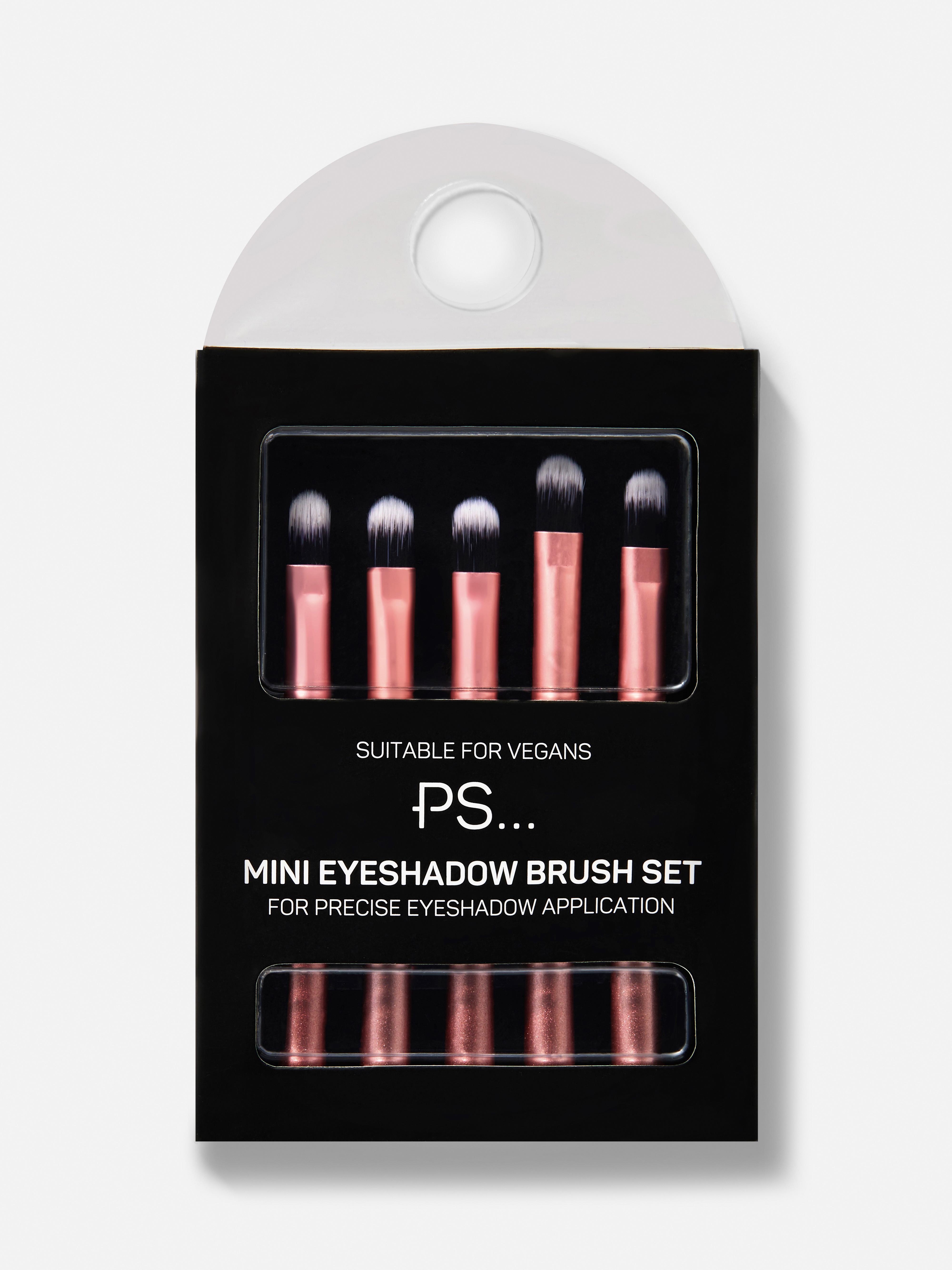 PS... Mini Eyeshadow Brush Set Pink