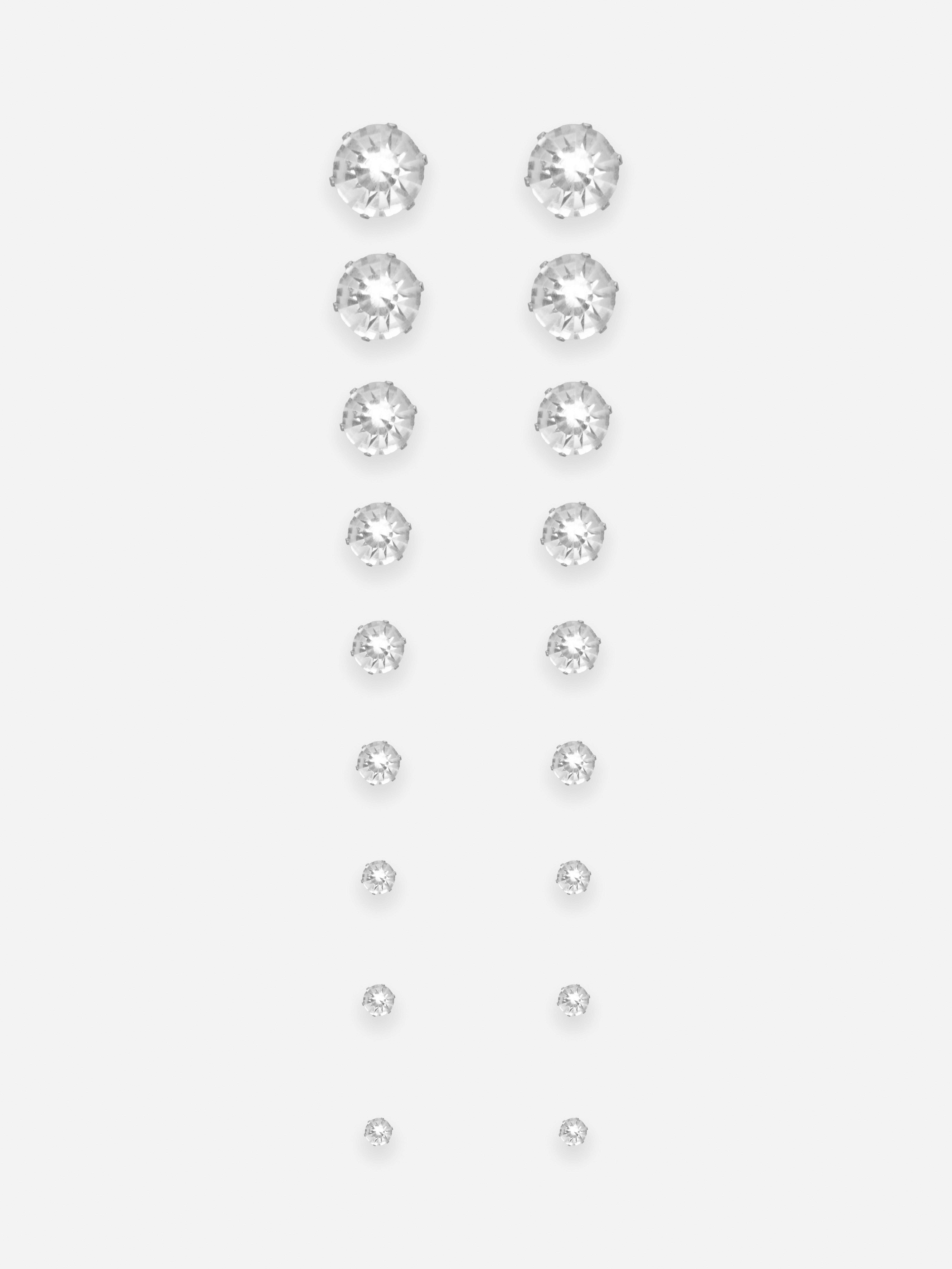 Diamond Stud Earrings Pack