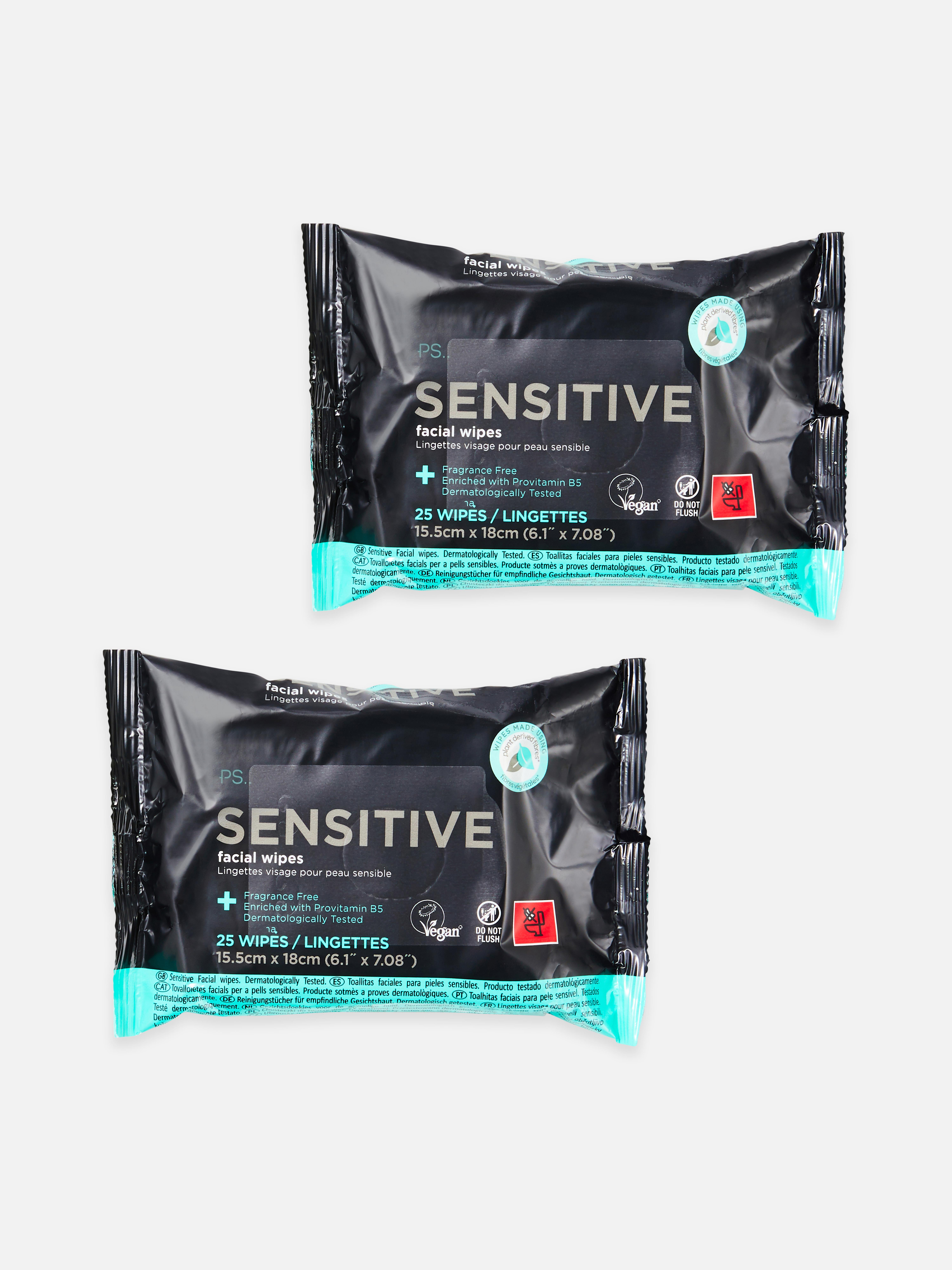 PS… Sensitive Facial Wipes