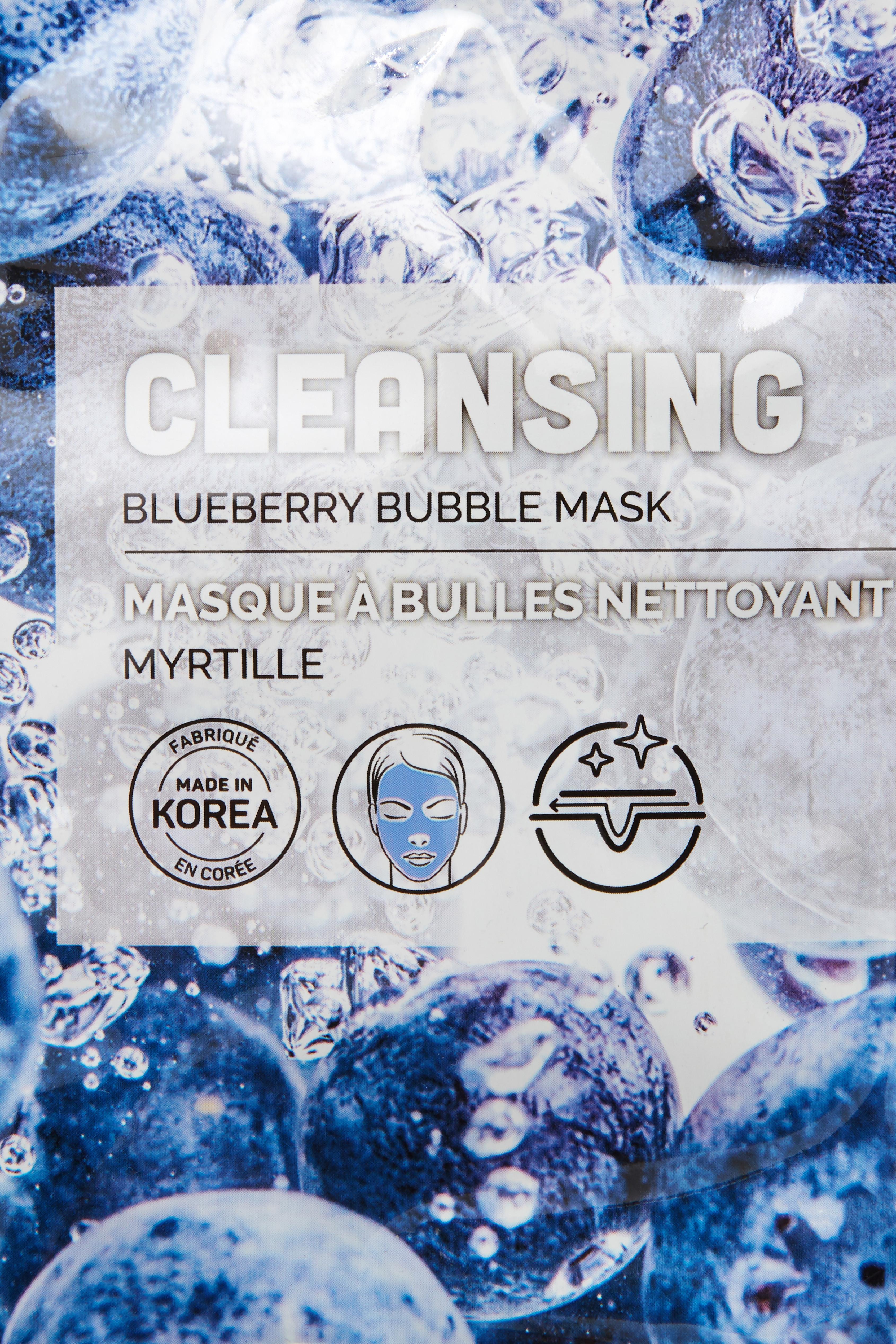 PS Cleansing Blueberry Bubble Face Mask