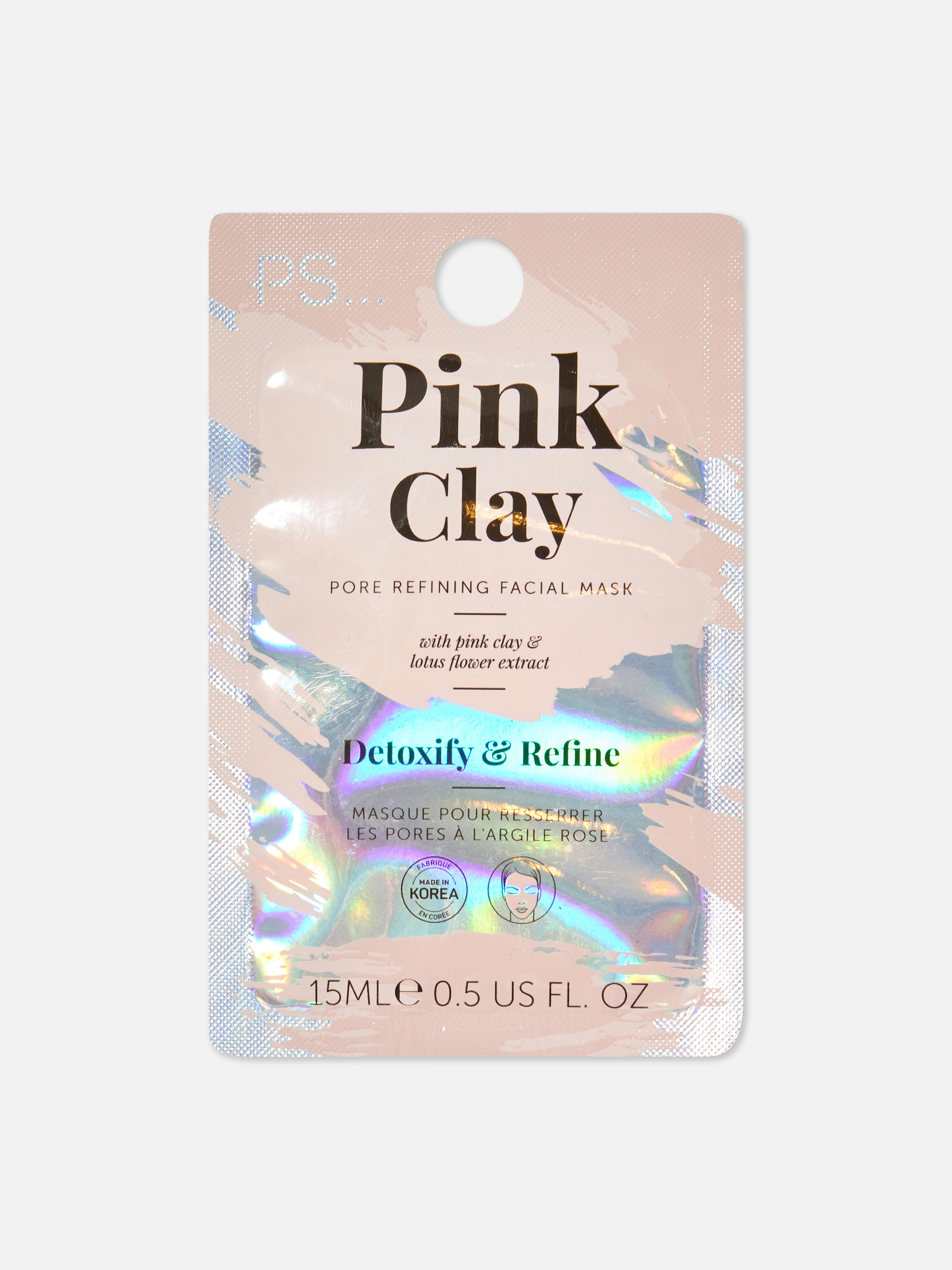 PS... Pink Clay Face Mask Primark