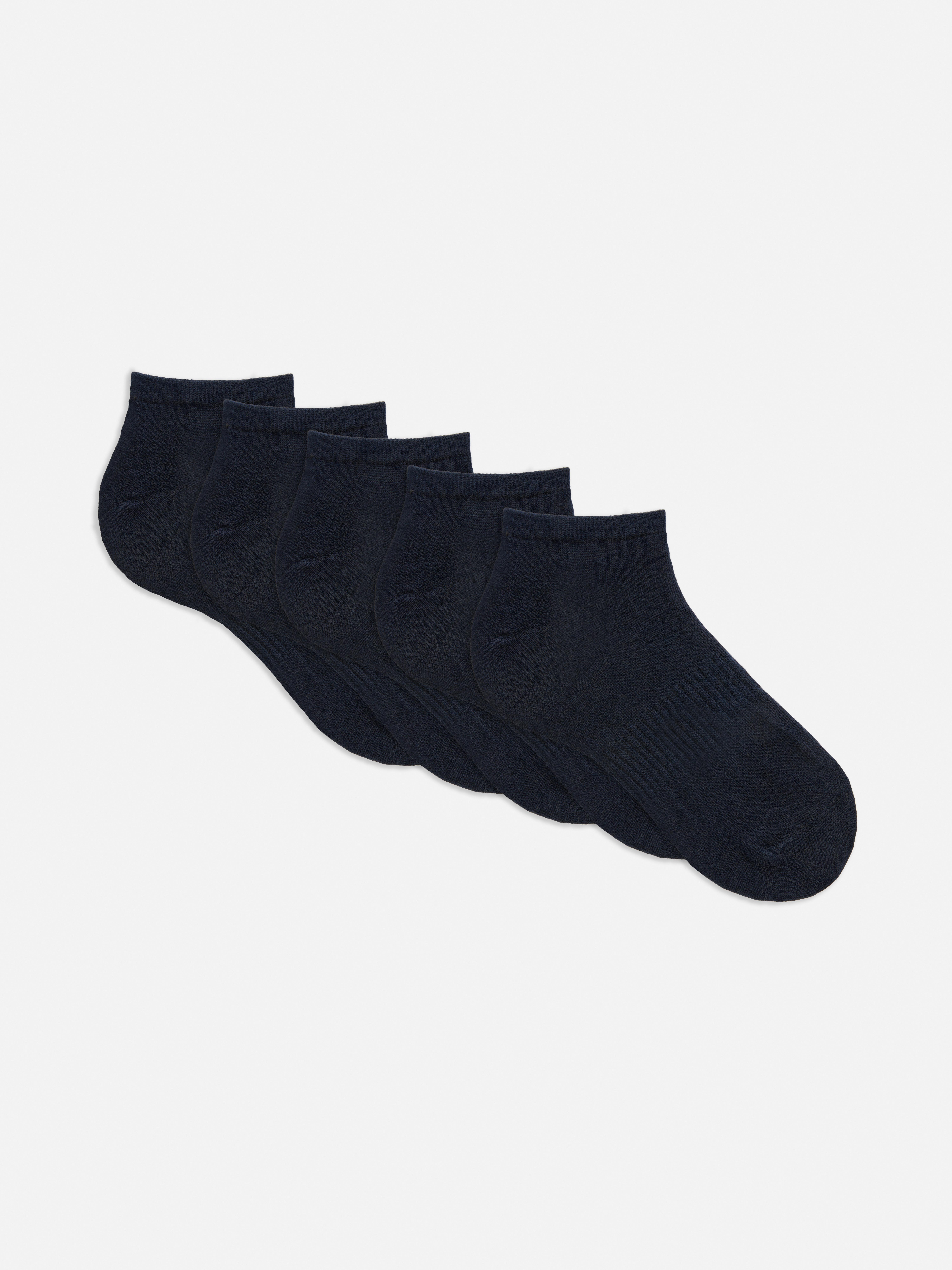 5pk Trainer Liner Socks