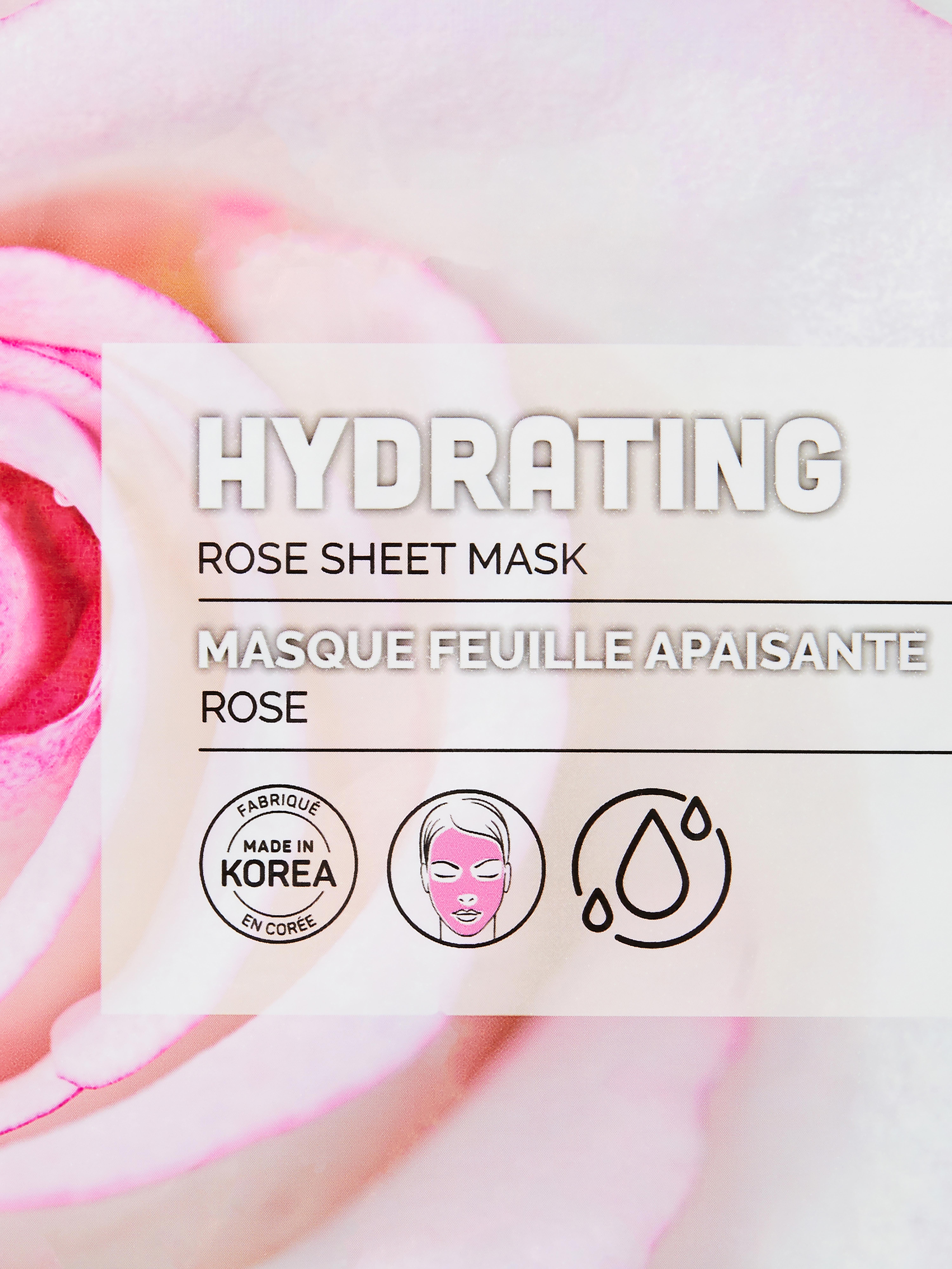 PS... Hydrating Rose Sheet Mask