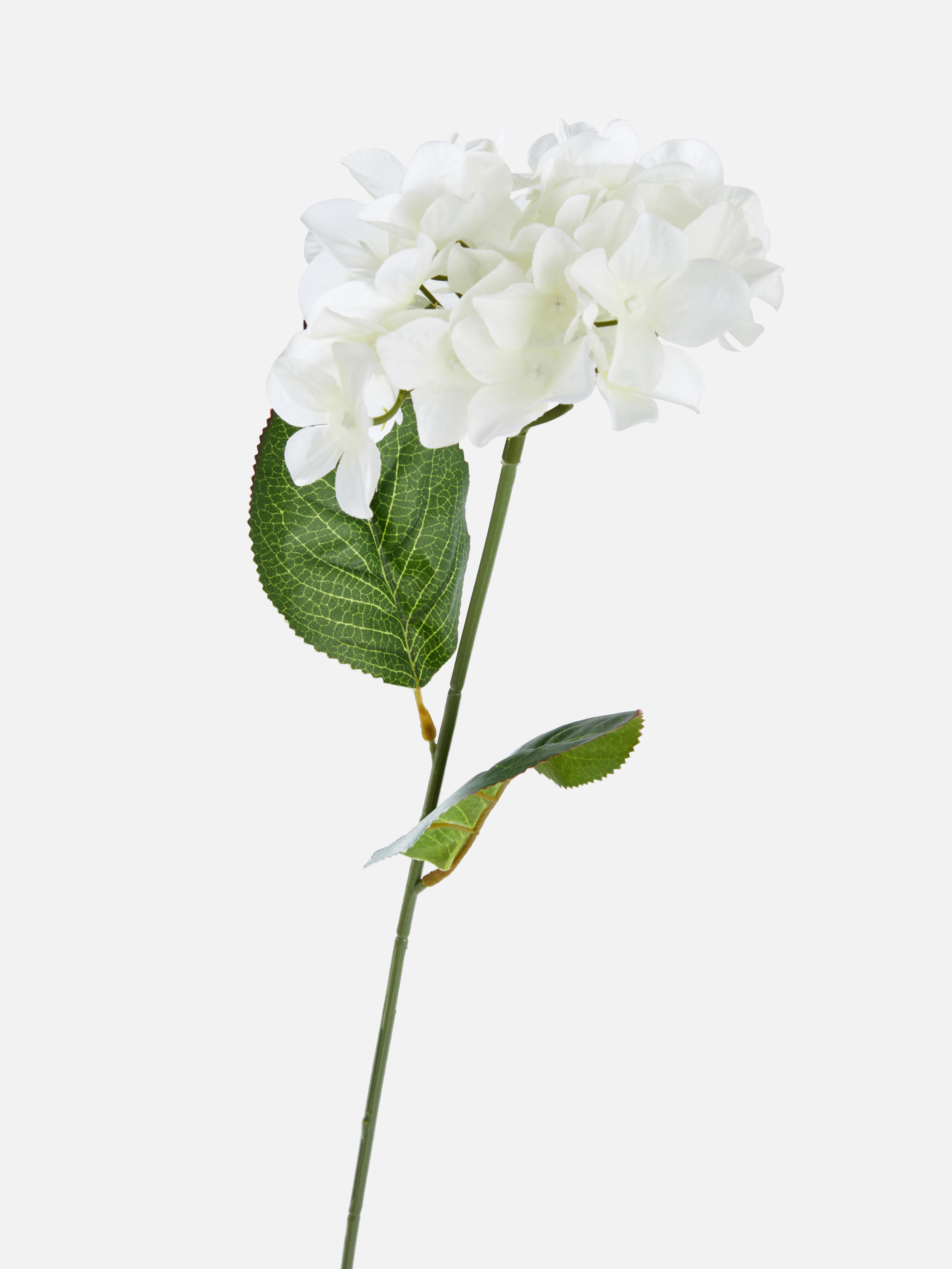 Künstliche, einzelne Blume Weiß