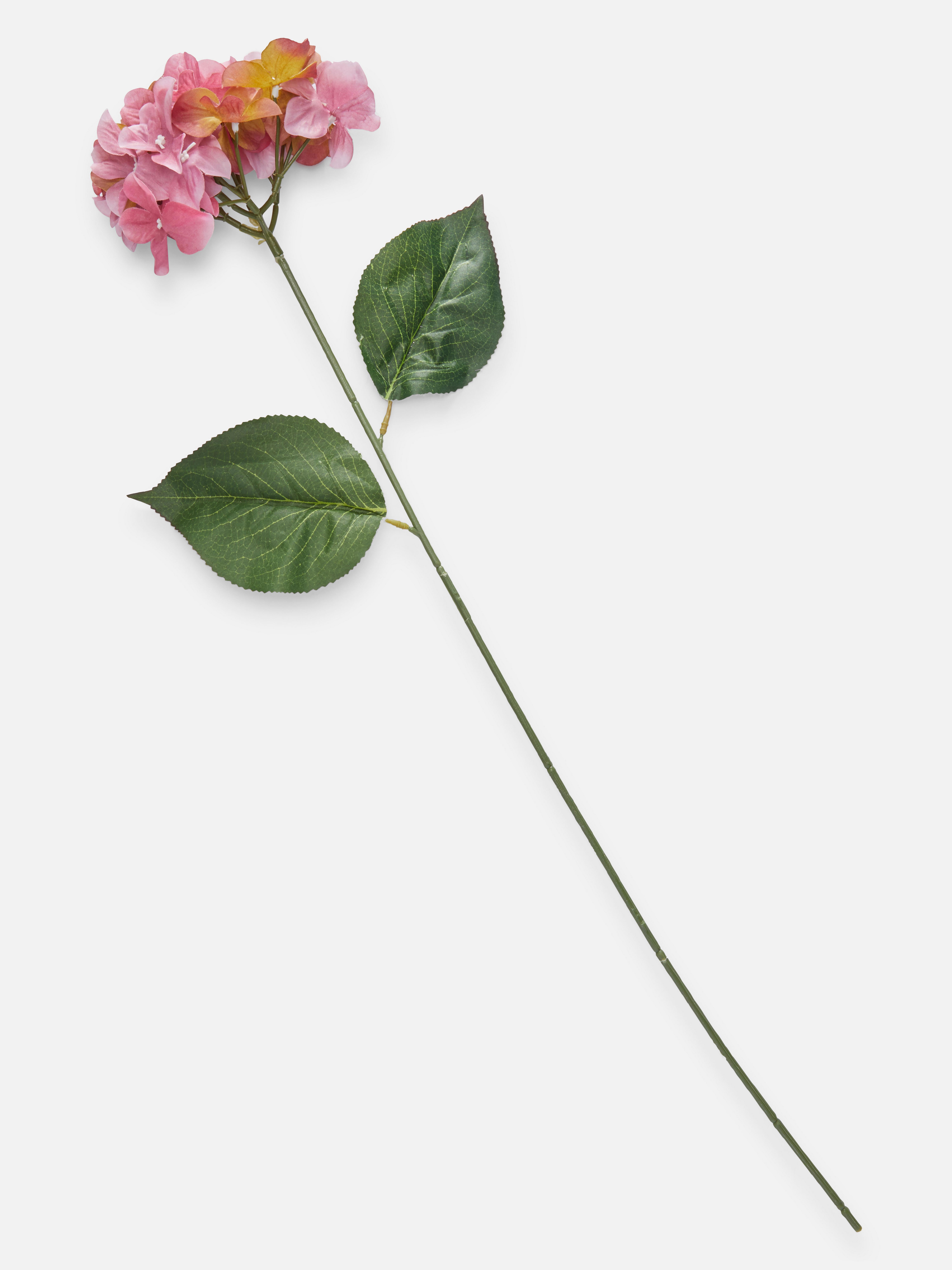 Faux Single Stem Flower Dark Pink