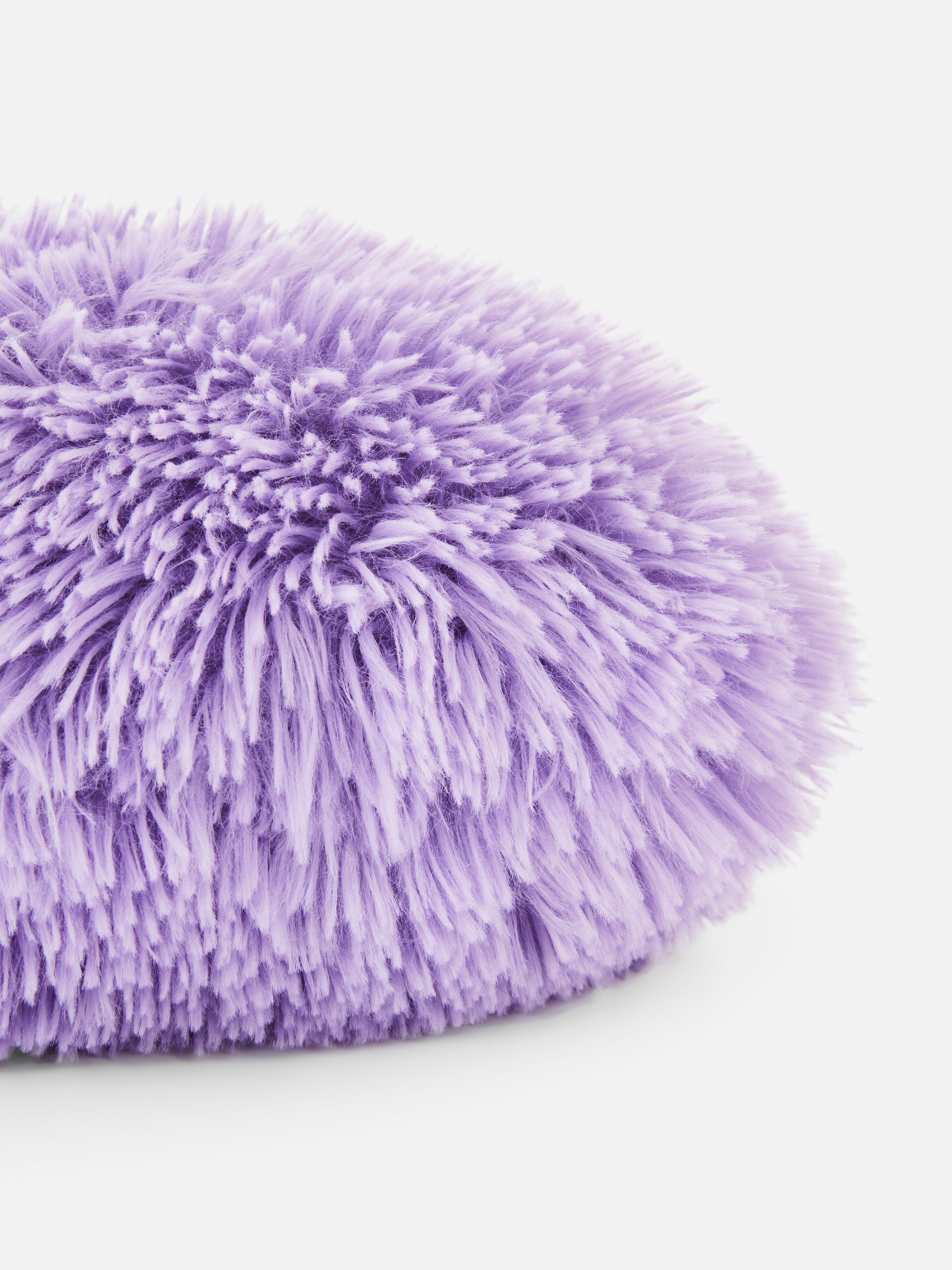 Fluffy Heart Shaped Cushion