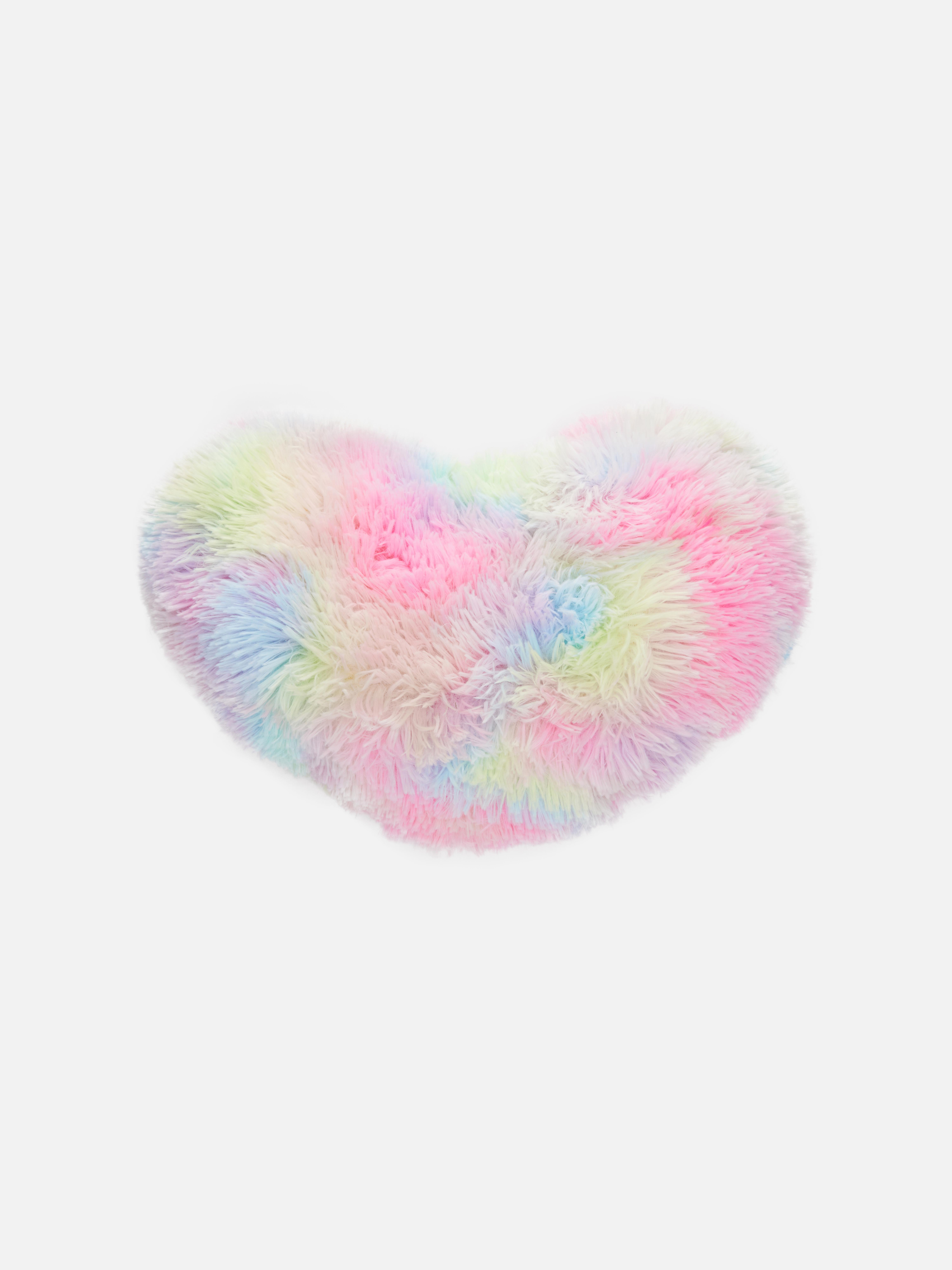 Fluffy Heart Shaped Cushion