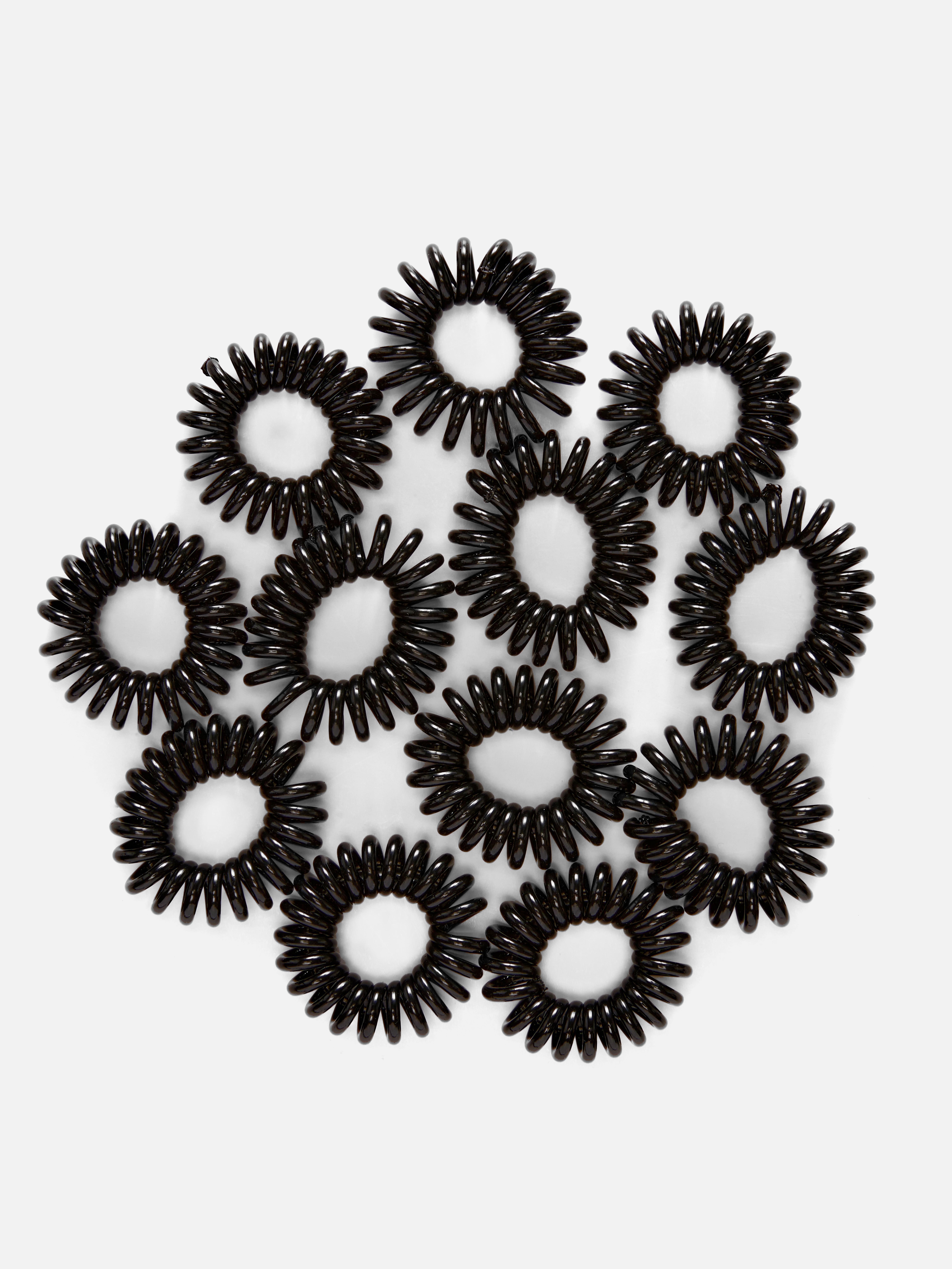 Spiral Hair Tie Set Primark