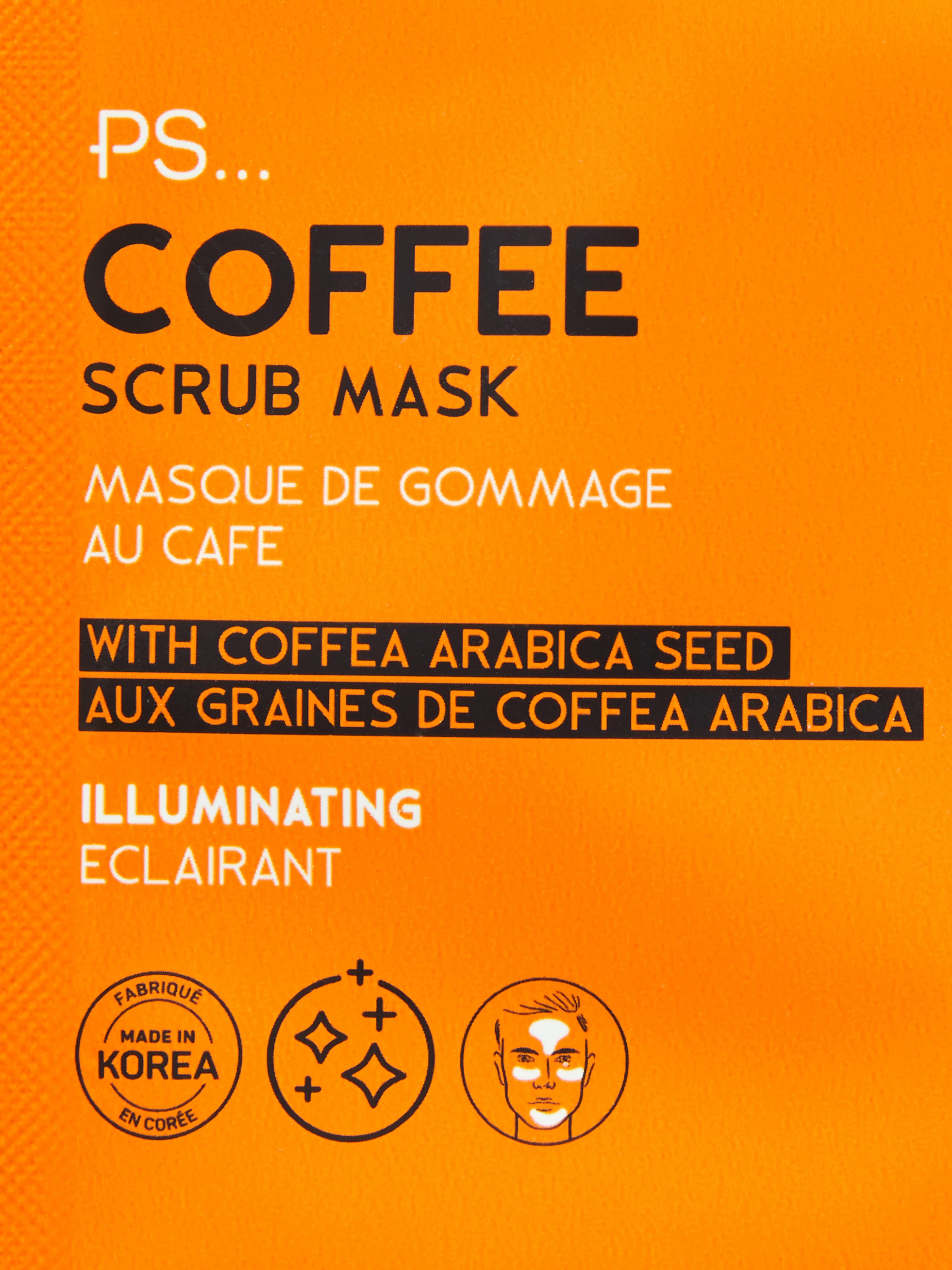 PS... Coffee Scrub Mask