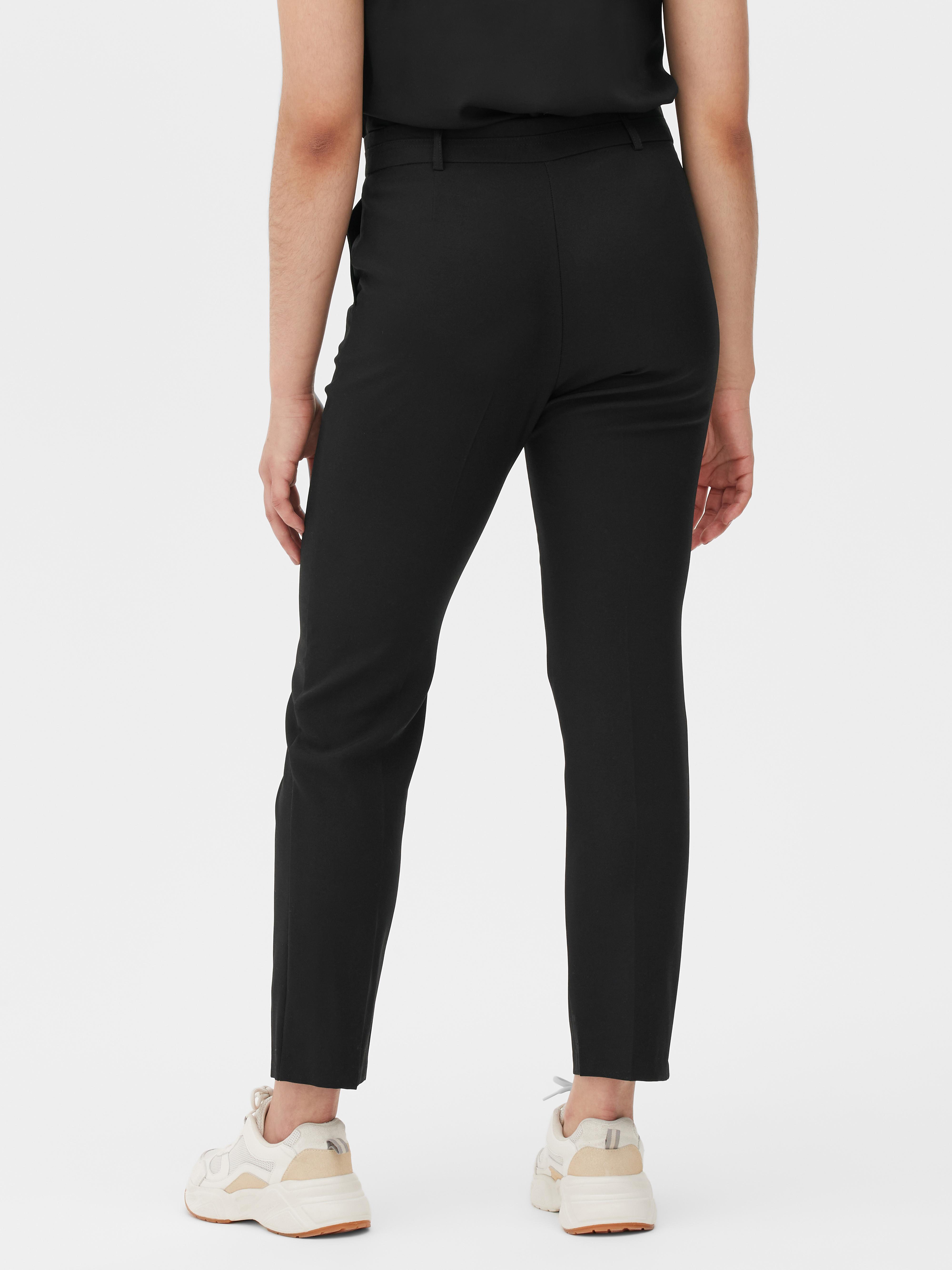 Stretch Straight Leg Trousers