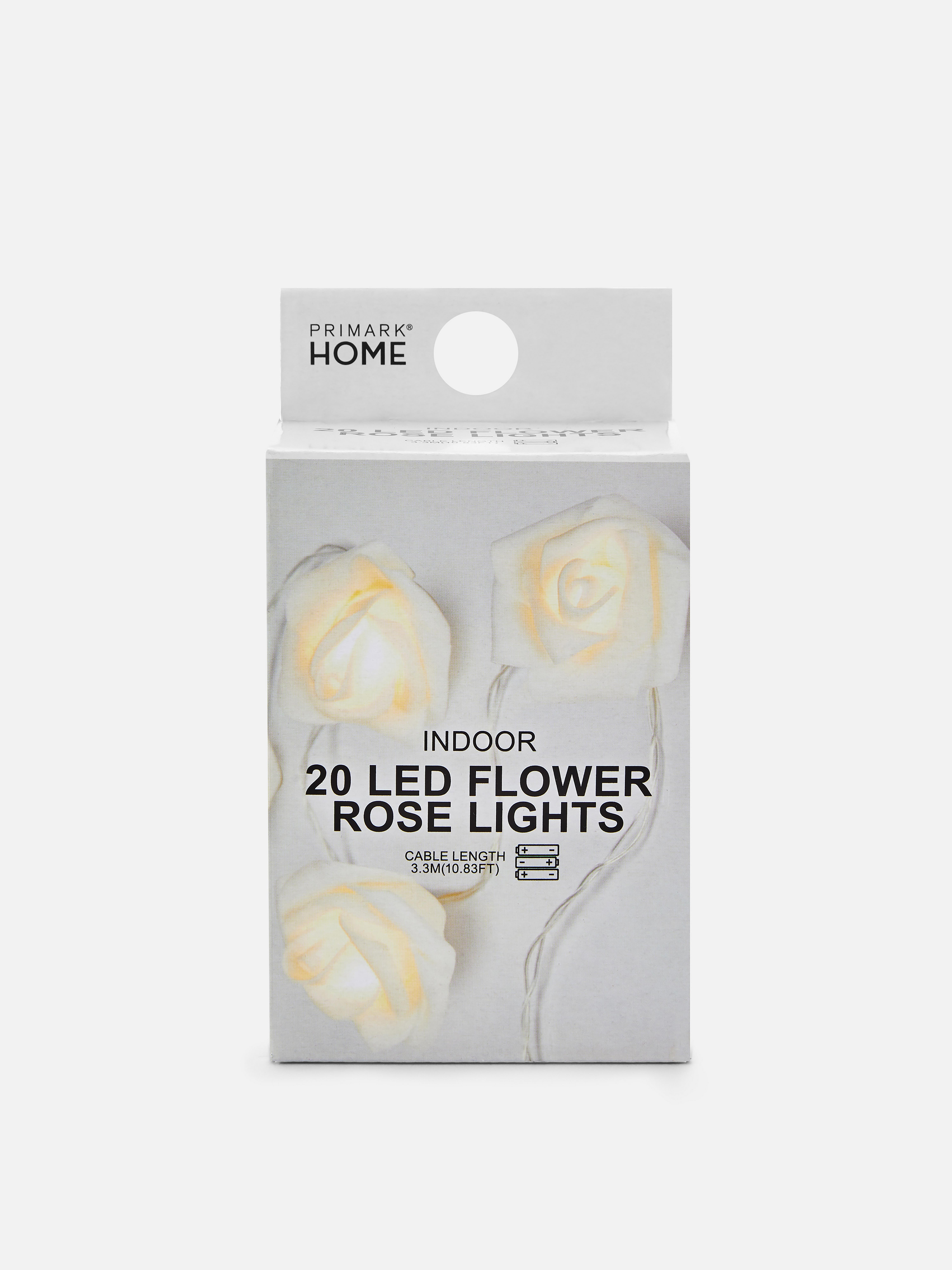 LED-Lichterkette mit Rosen
