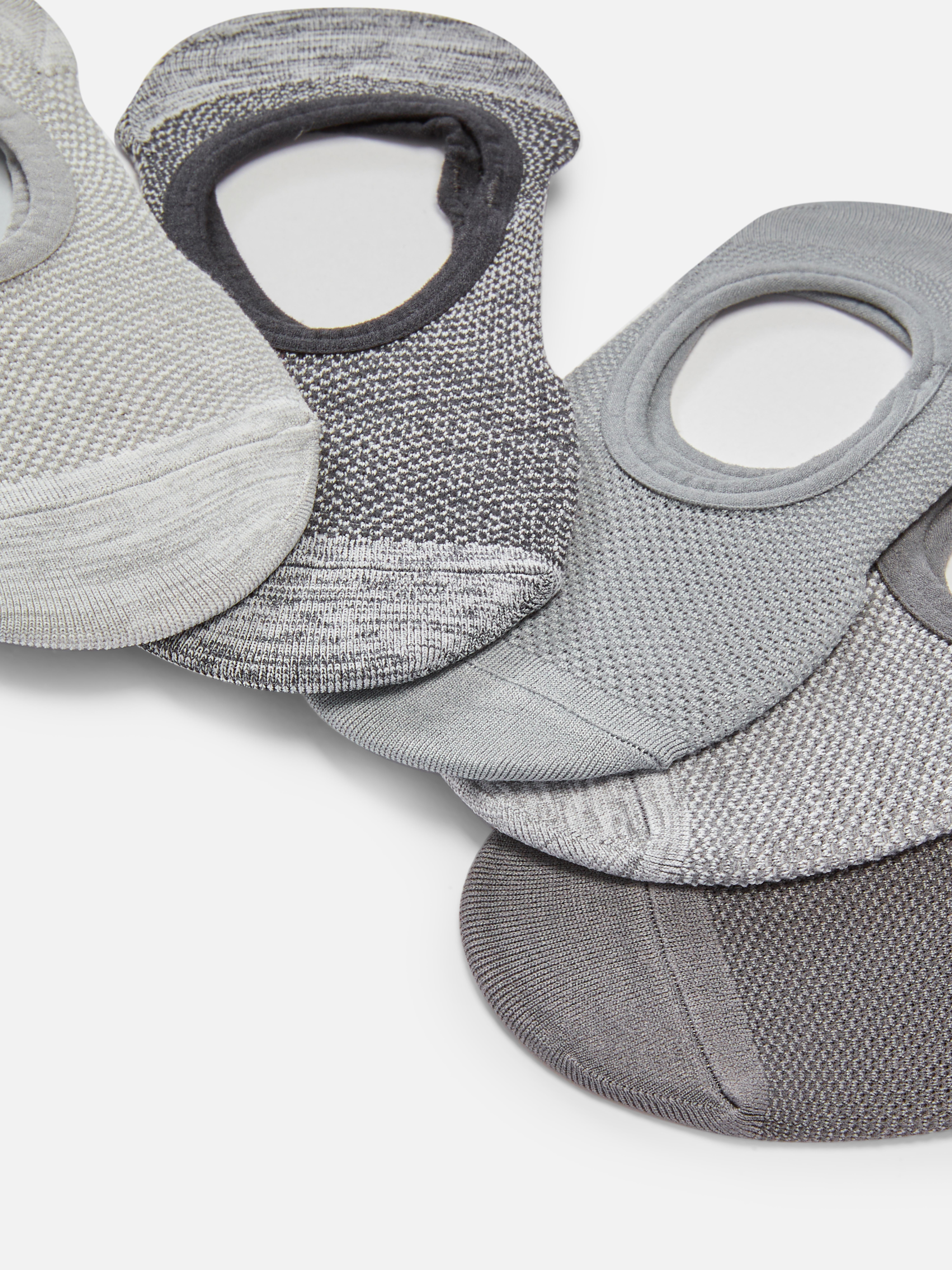 Pack de 5 pares de calcetines invisibles deportivos
