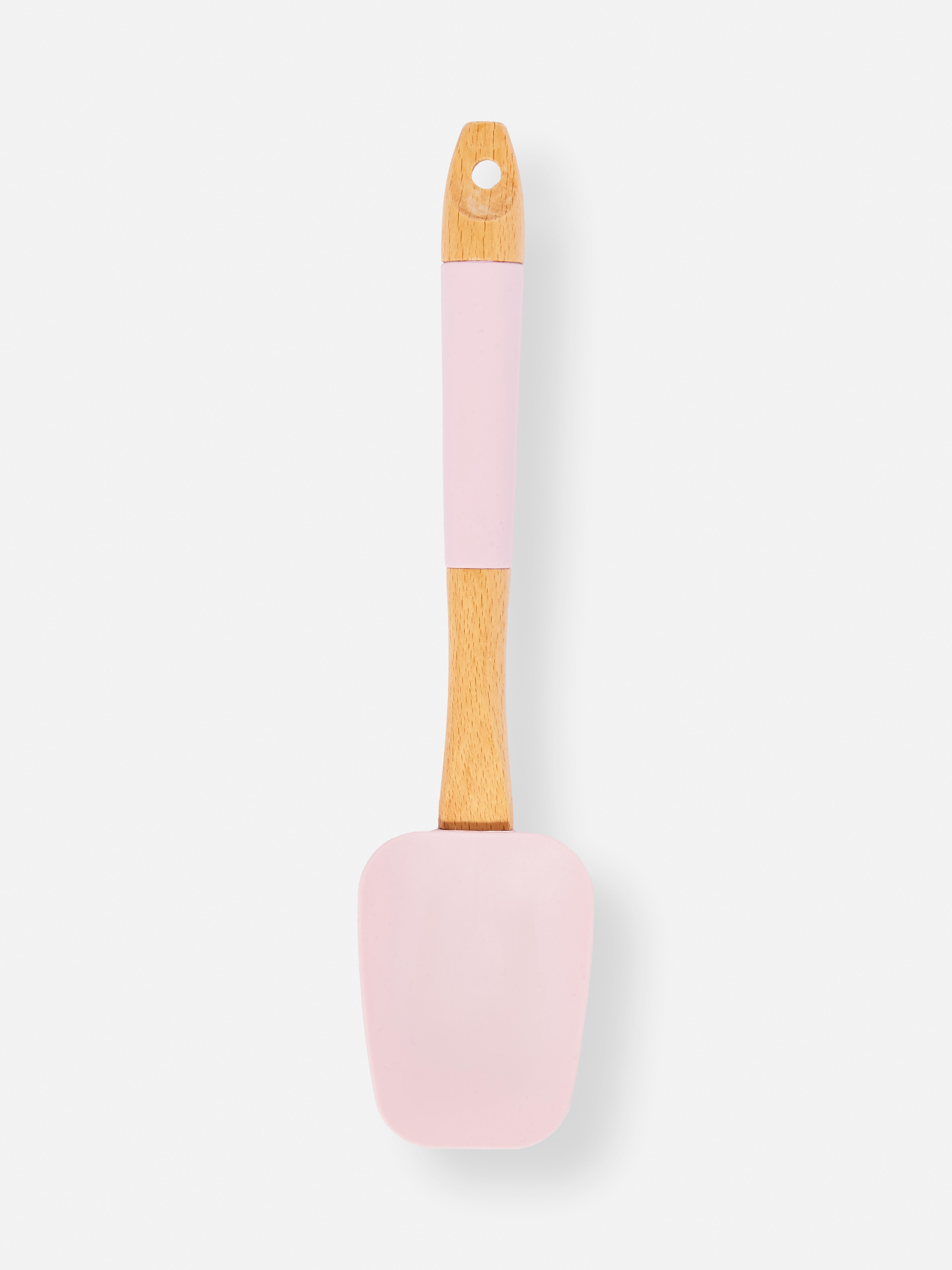 Silicone and Wood Spoon Utensil
